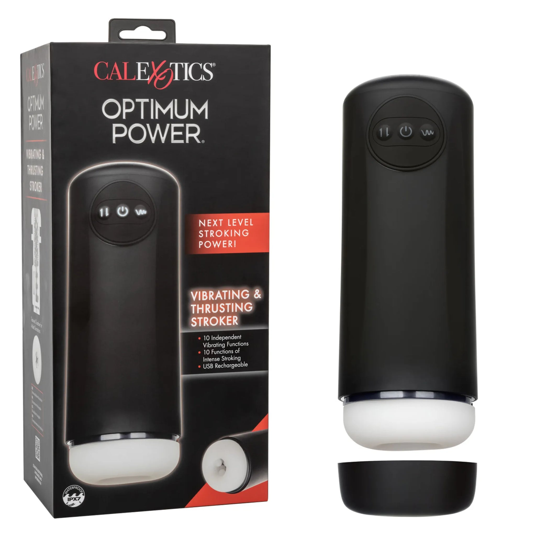 OPTIMUM POWER VIBRATING & THRUSTING STROKER
