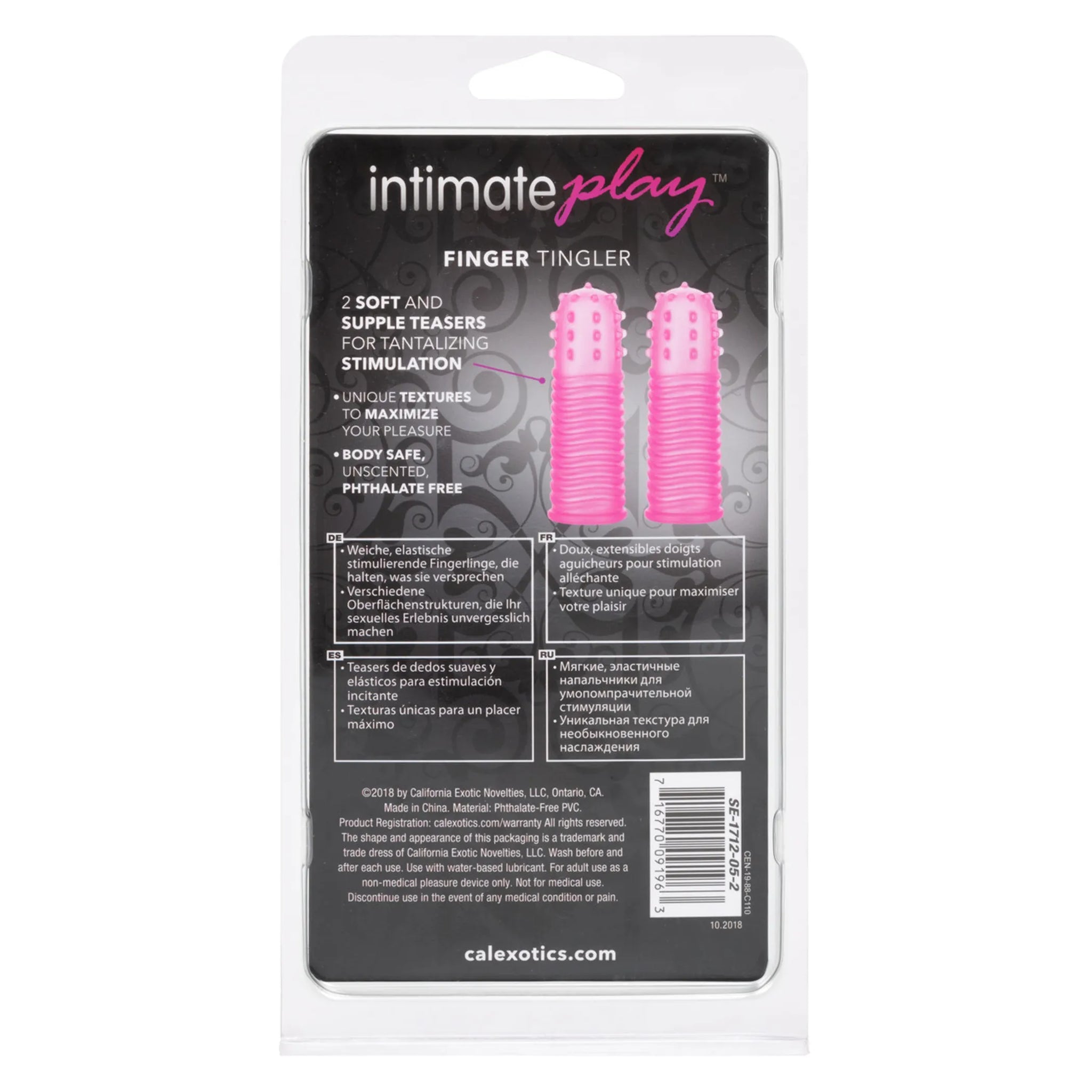 INTIMATE PLAY FINGER TINGLER PINK