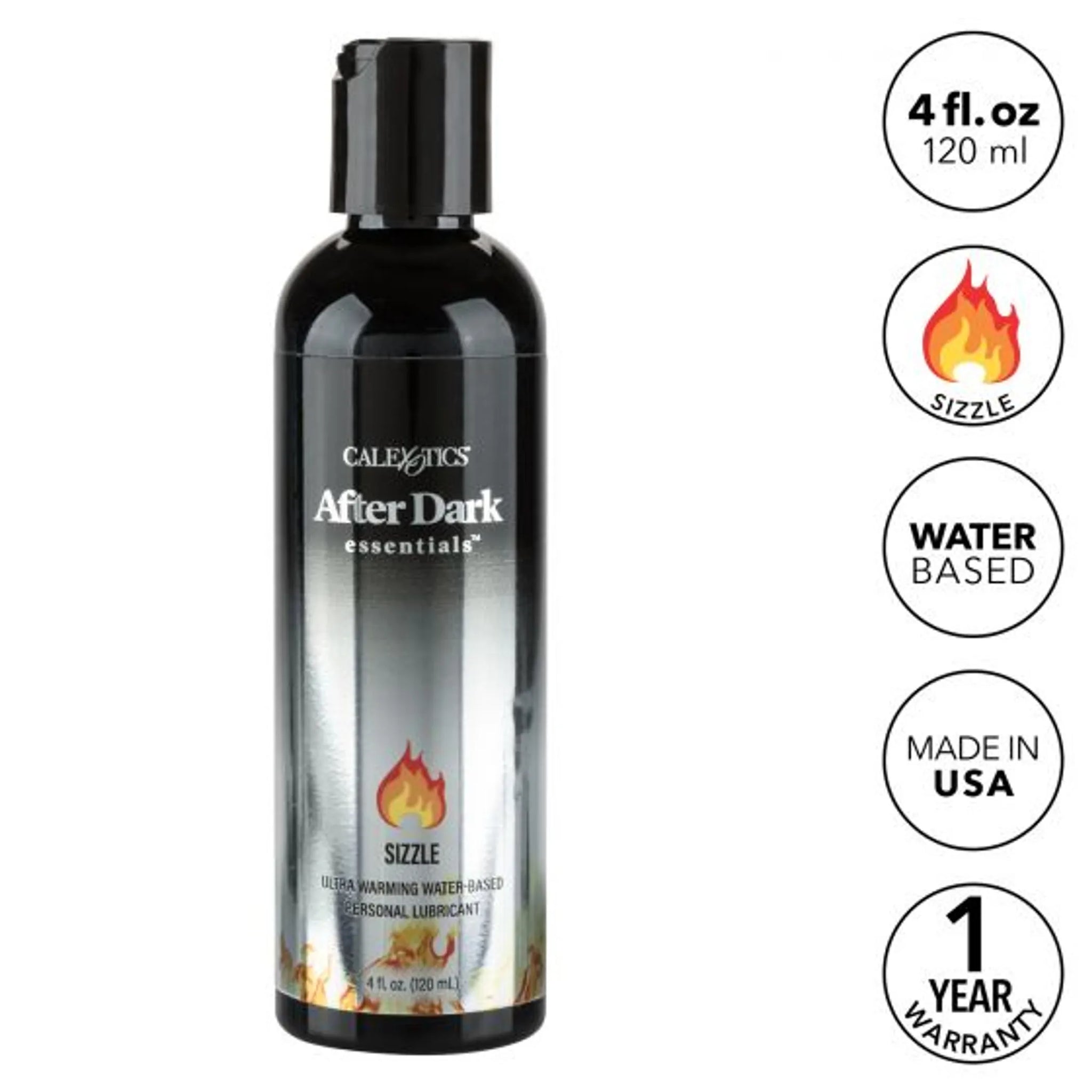 AFTER DARK SIZZLE WARMING WATER BASED LUBE 4OZ