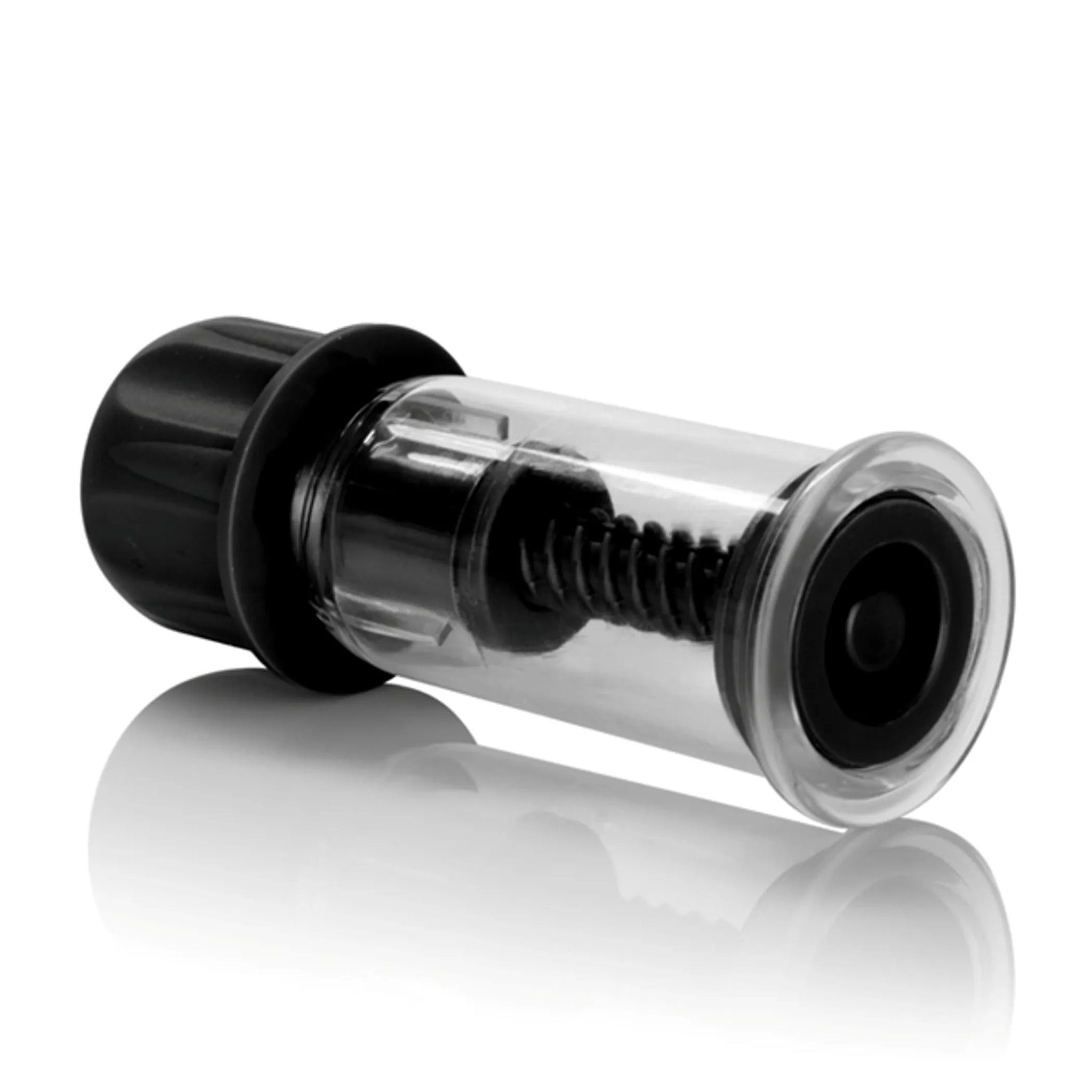 NIPPLE PLAY VACUUM TWIST SUCKERS BLACK