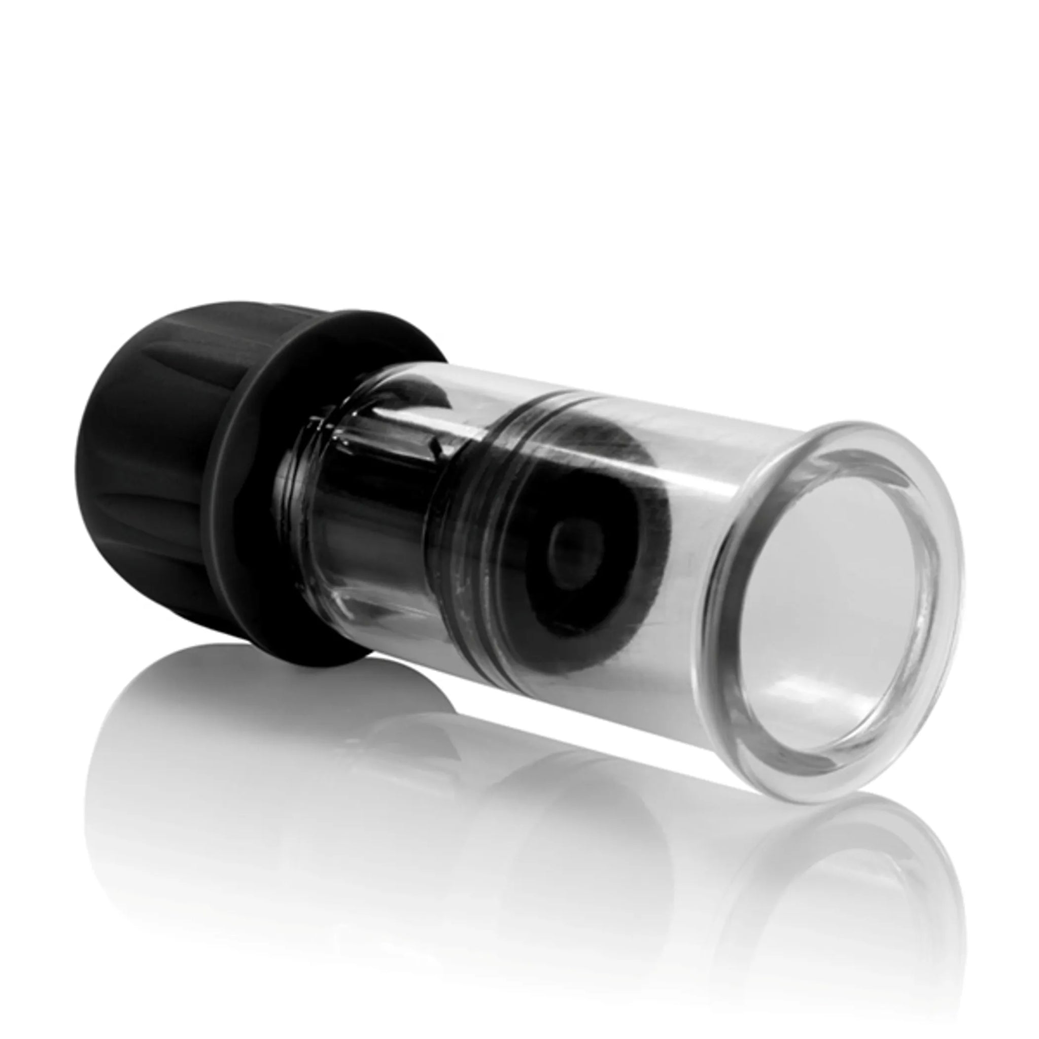 NIPPLE PLAY VACUUM TWIST SUCKERS BLACK