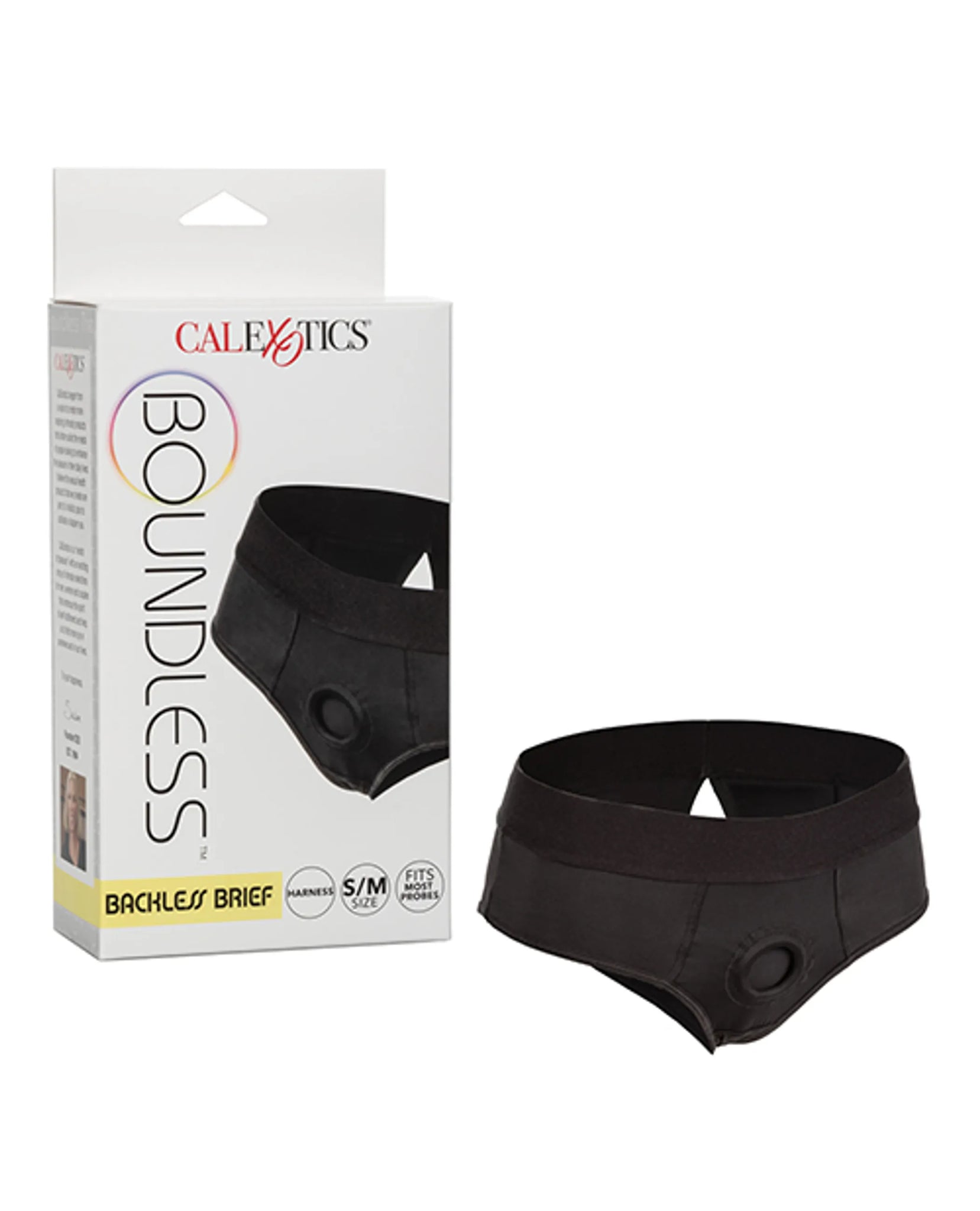 BOUNDLESS BACKLESS BRIEF HARNESS BLACK