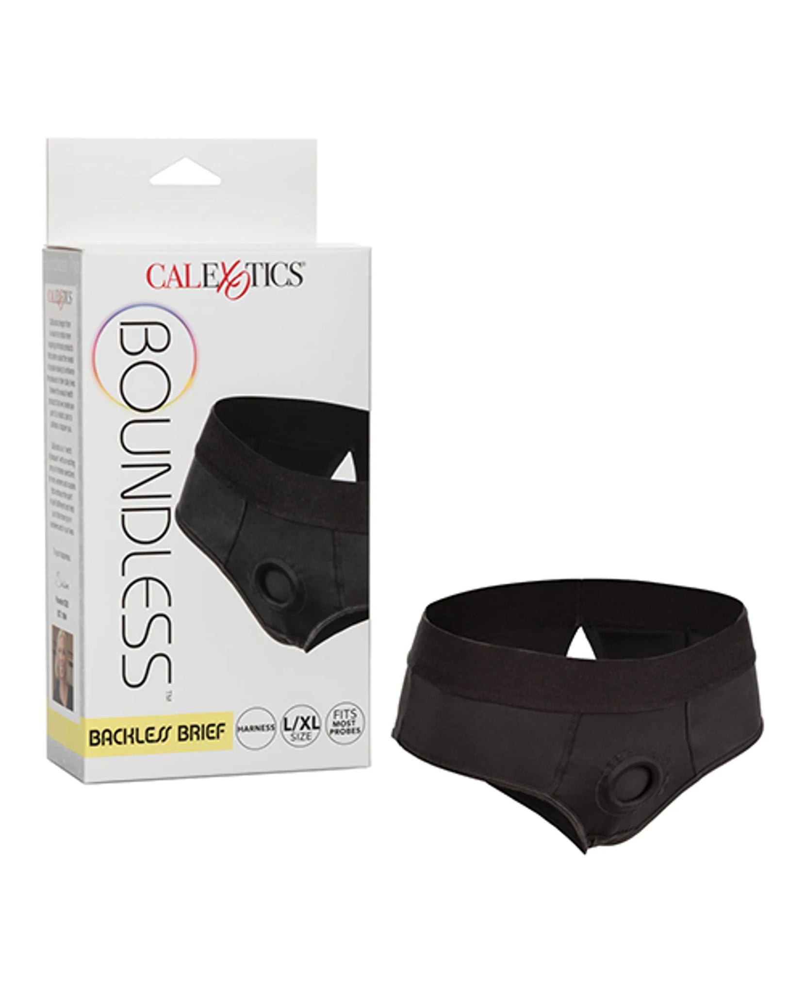 BOUNDLESS BACKLESS BRIEF HARNESS BLACK