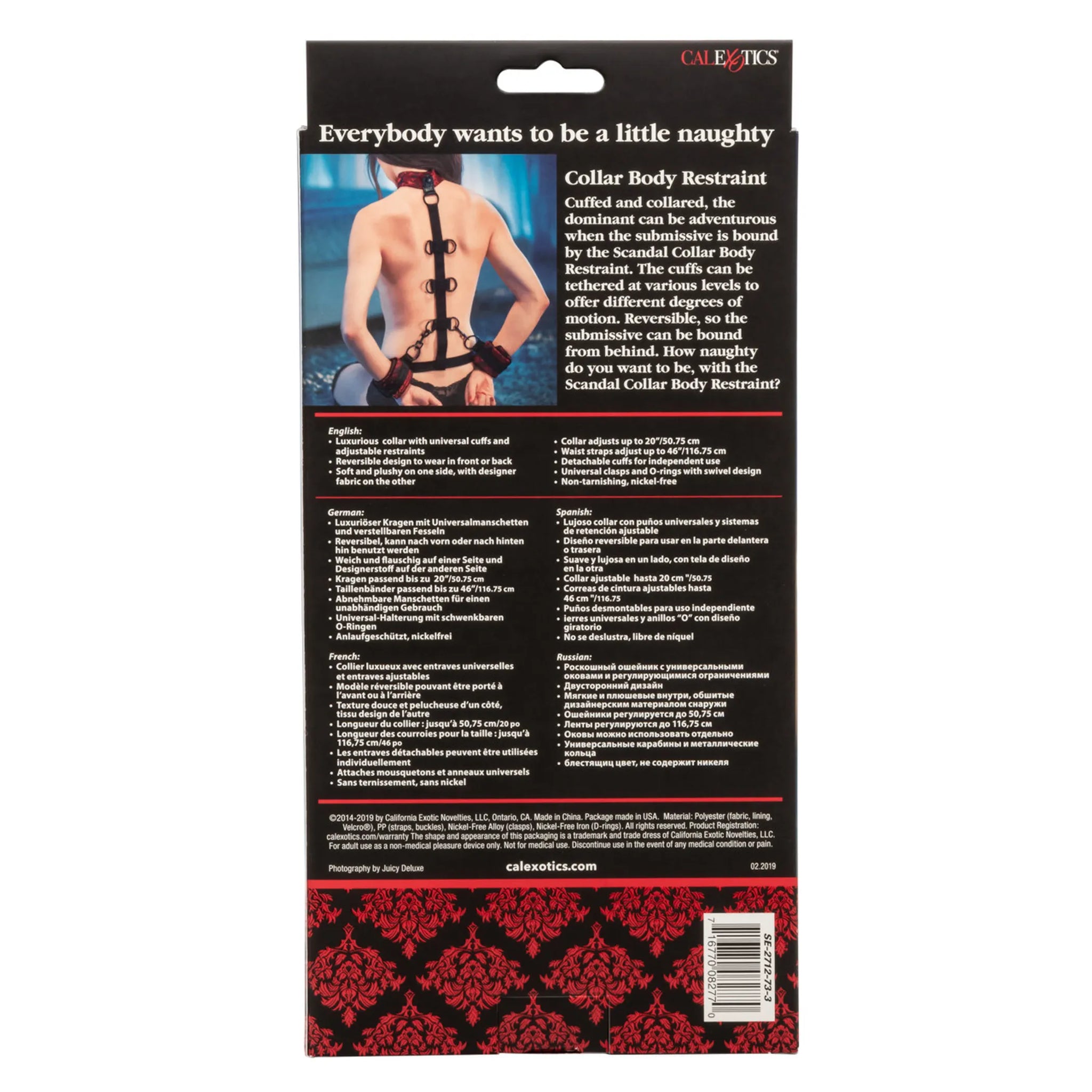 SCANDAL COLLAR BODY RESTRAINTS