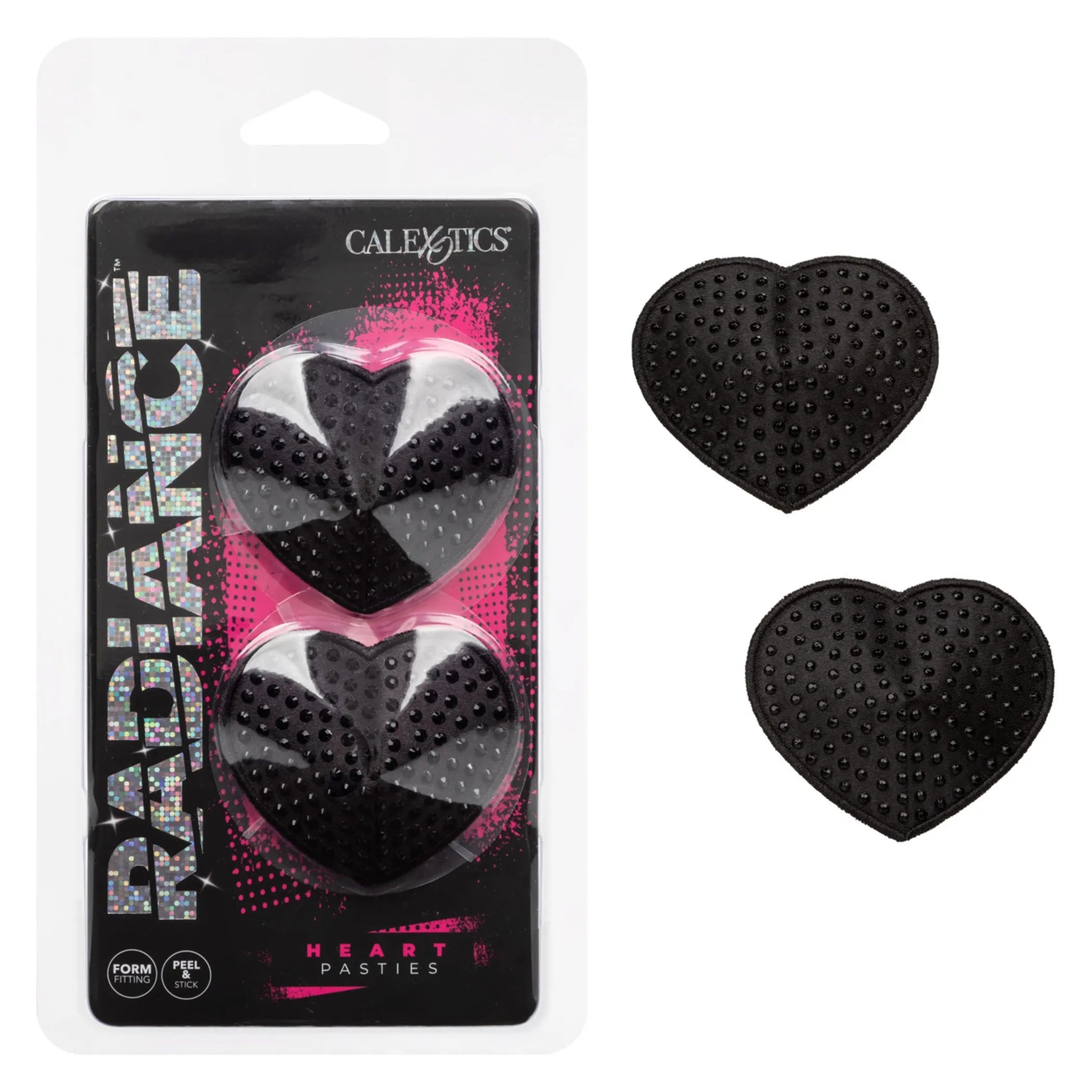 RADIANCE HEART GEM PASTIES California Exotic Novelties