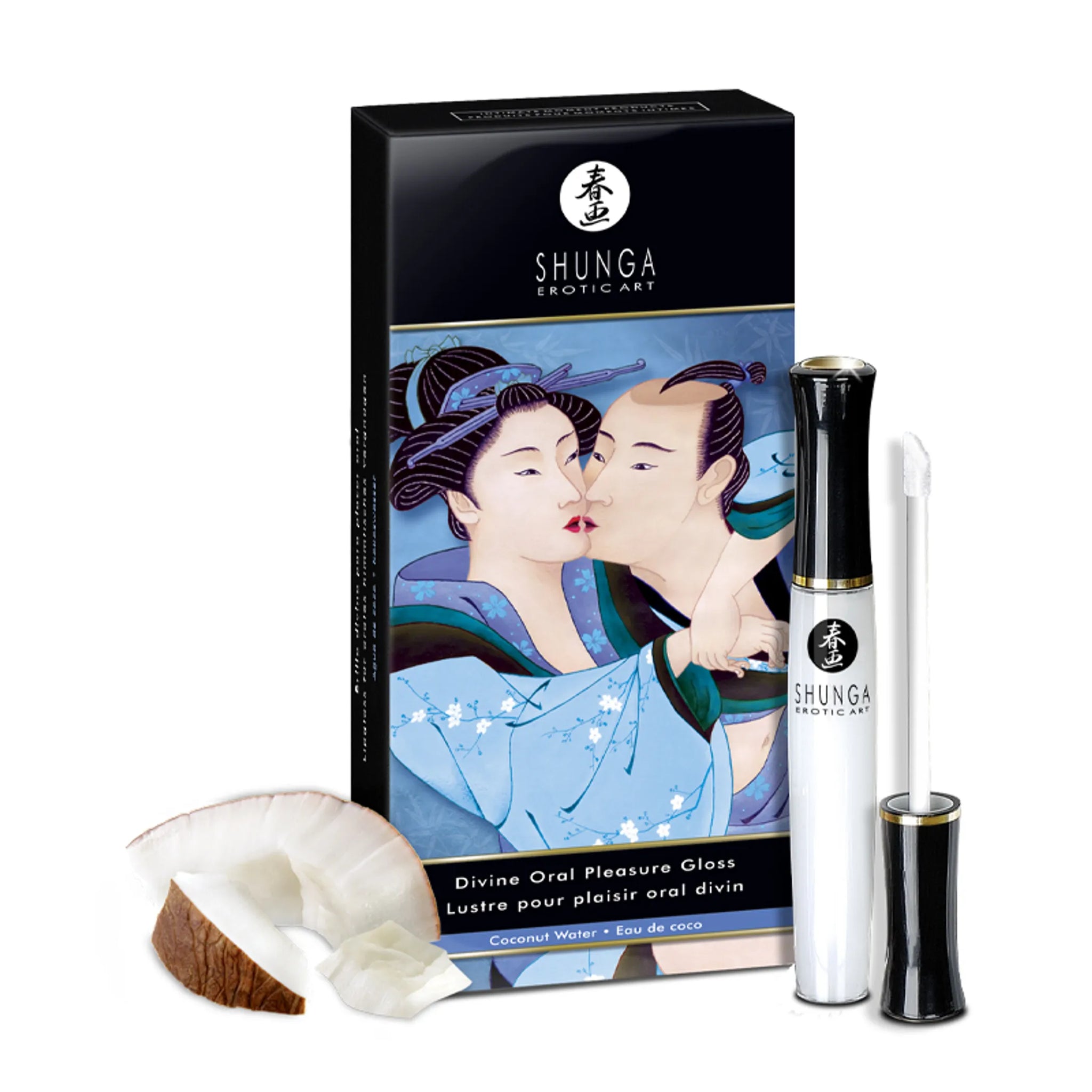 Divine Oral Pleasure Lip Gloss Coconut Water 1 oz