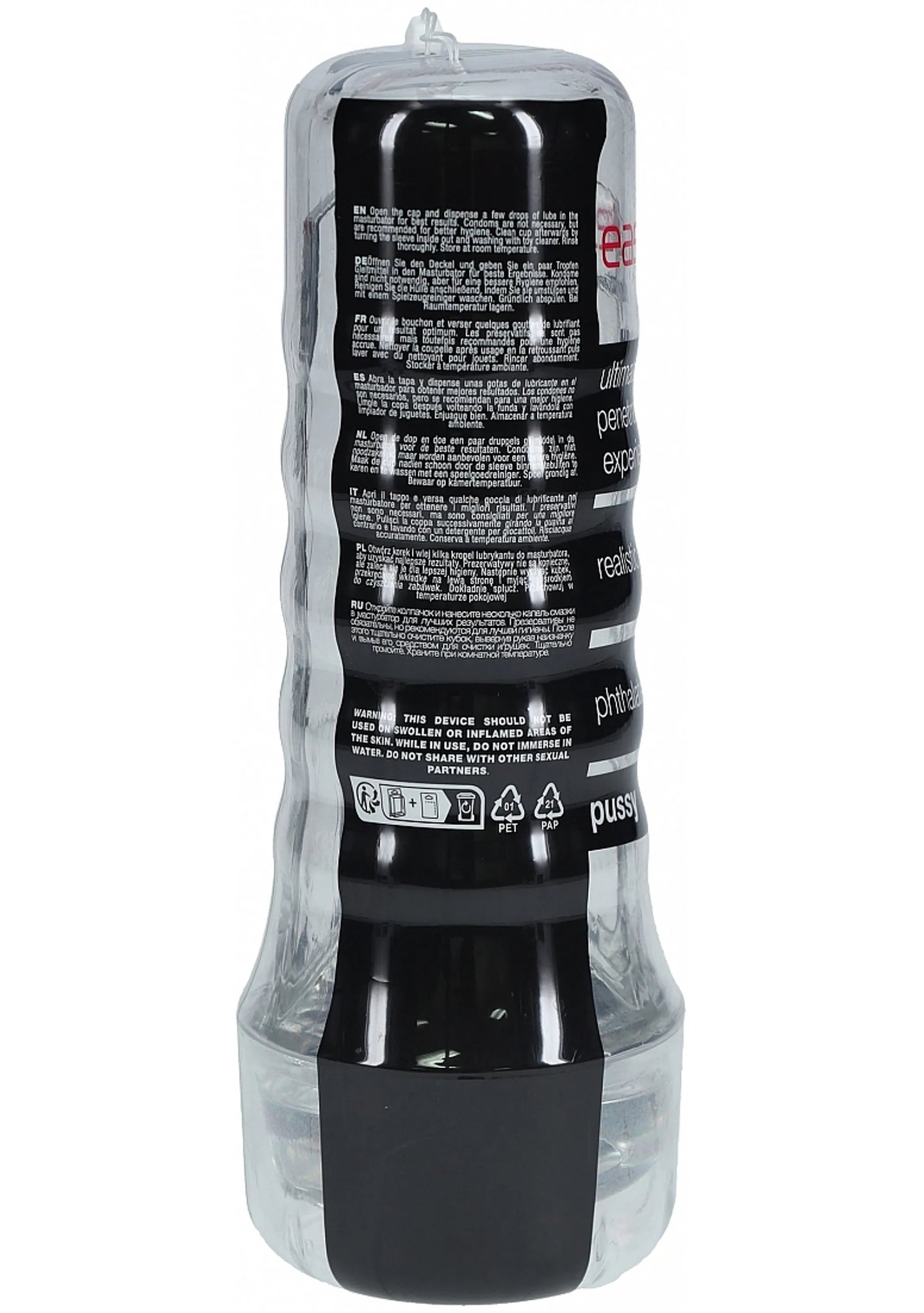 EASY RIDER CLEAR FLASHLIGHT CASE TRANSPARENT SHOTS AMERICA