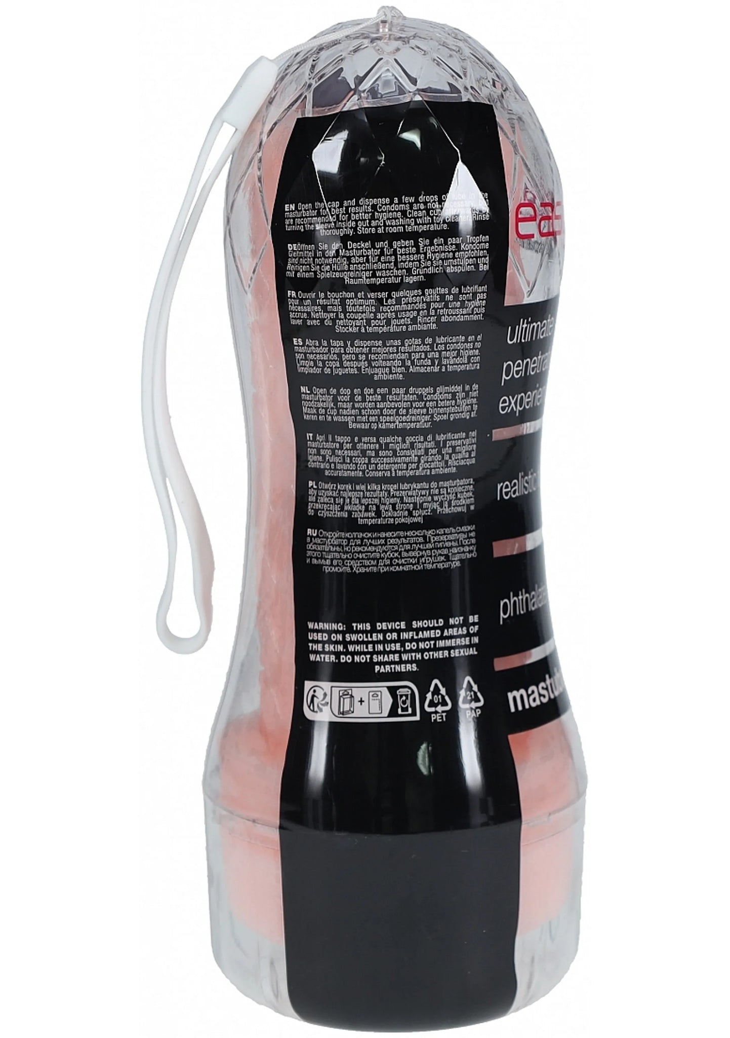 EASY RIDER CLEAR ROUNDED CASE FLESH