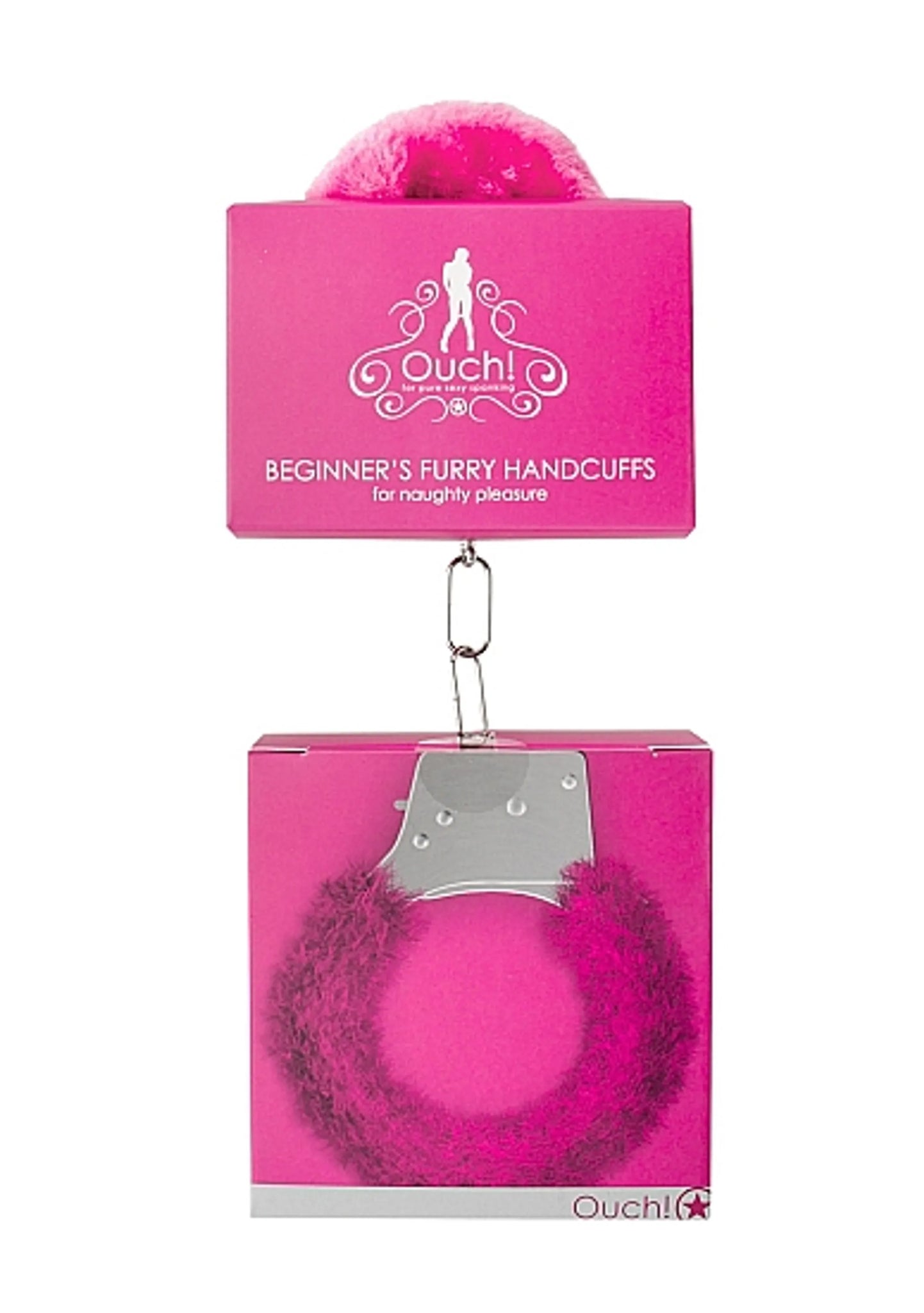 BEGINNER'S HANDCUFFS FURRY PINK