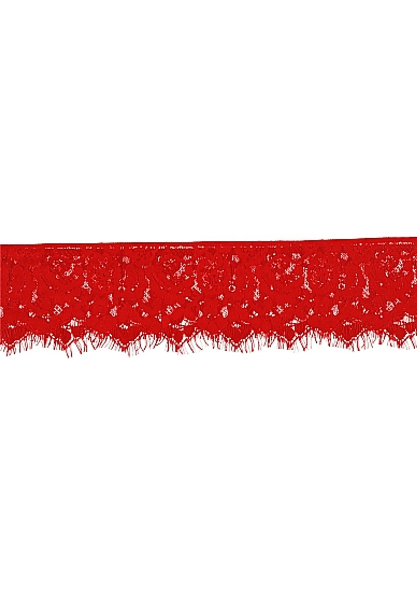 MYSTERE LACE MASK RED