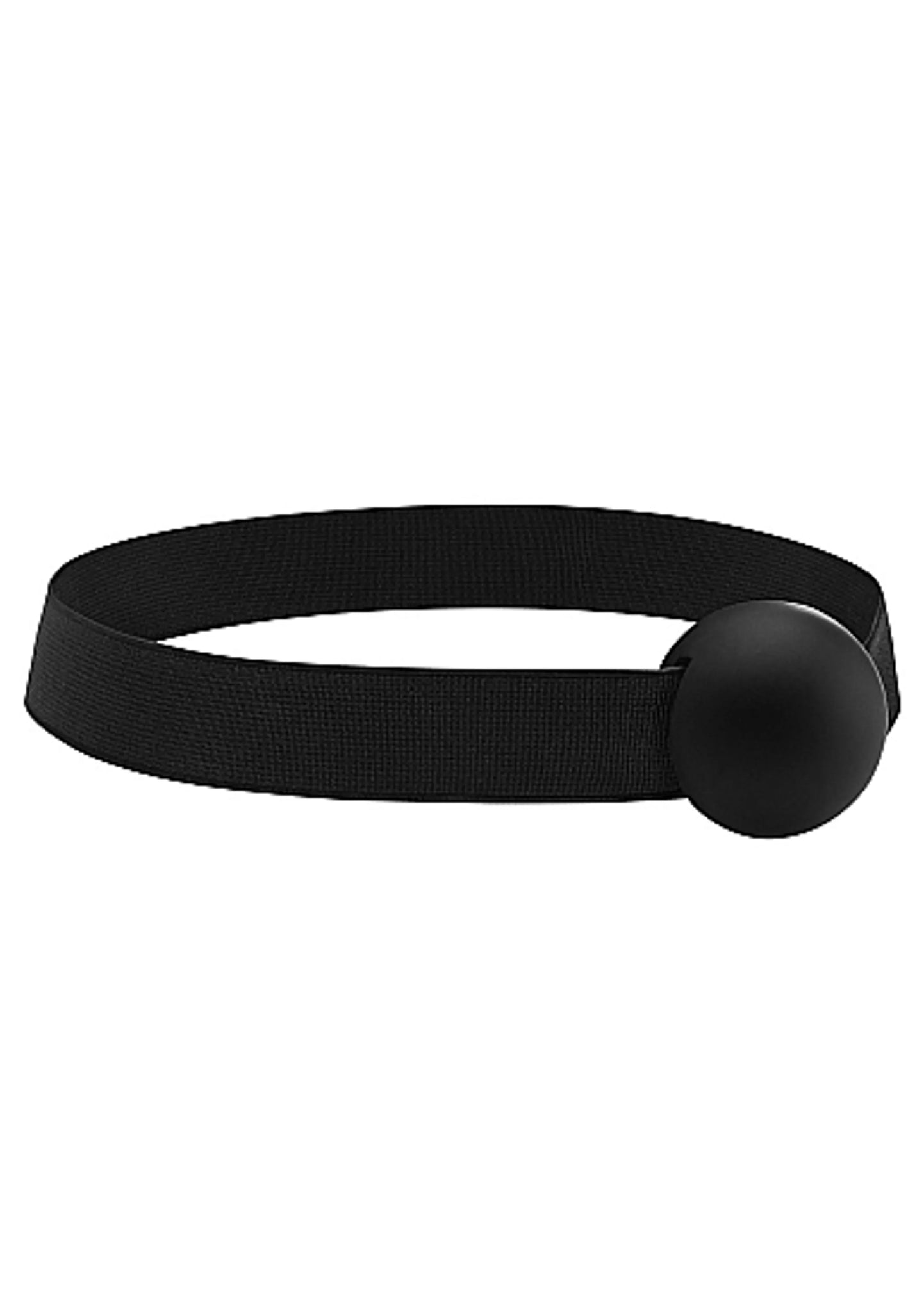 ELASTIC BALL GAG BLACK