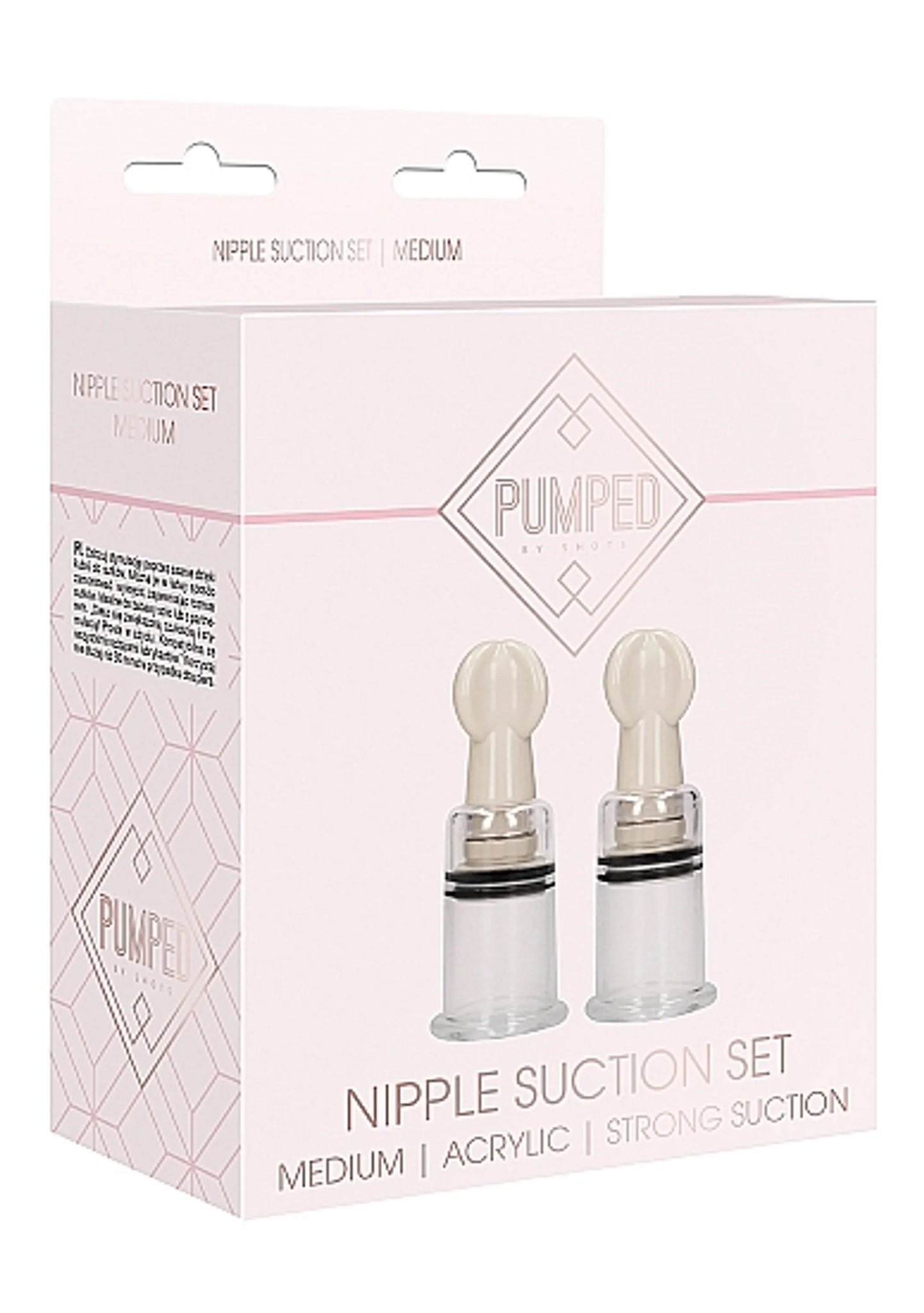 PUMPED NIPPLE SUCTION SET MEDIUM TRANSPARENT
