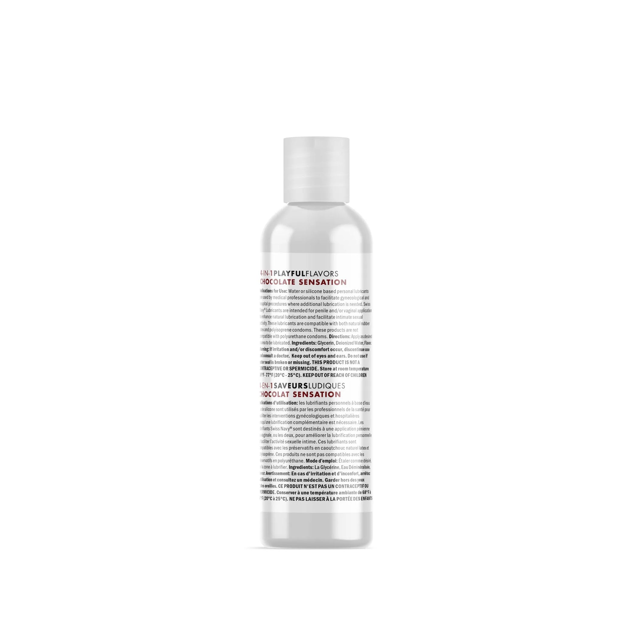 SWISS NAVY 4 IN 1 PLAYFUL FLAVORS CHOCOLATE SENSATION 1OZ