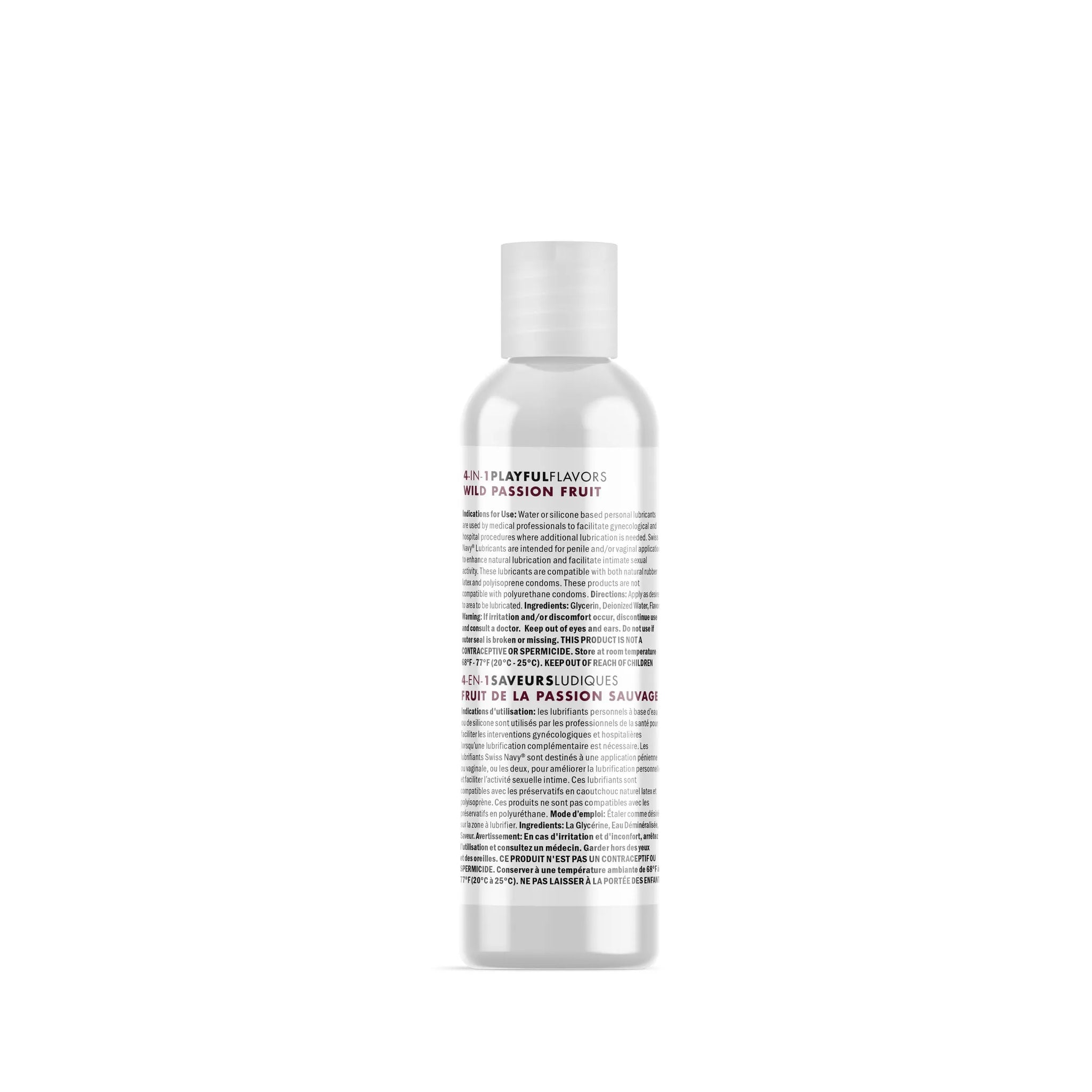 SWISS NAVY 4 IN 1 PLAYFUL FLAVORS WILD PASSION FRUIT 1OZ