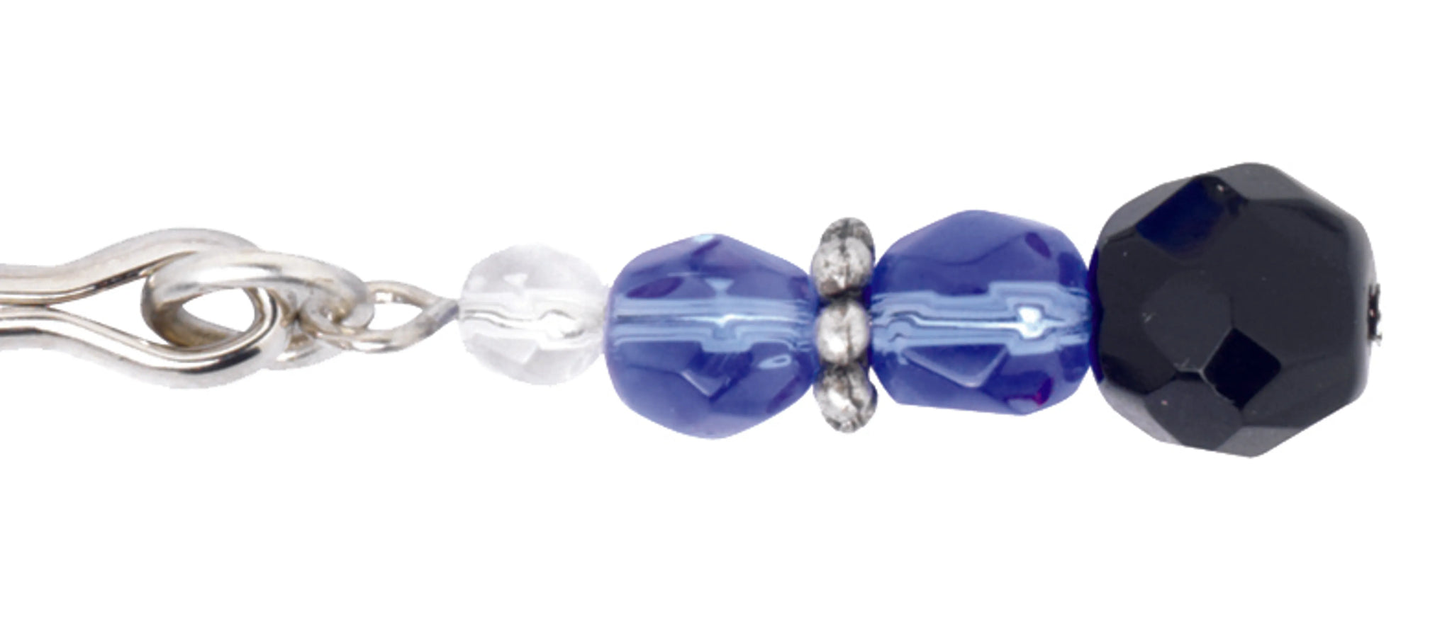TWEEZER CLIT CLAMP W/BLUE BEADS