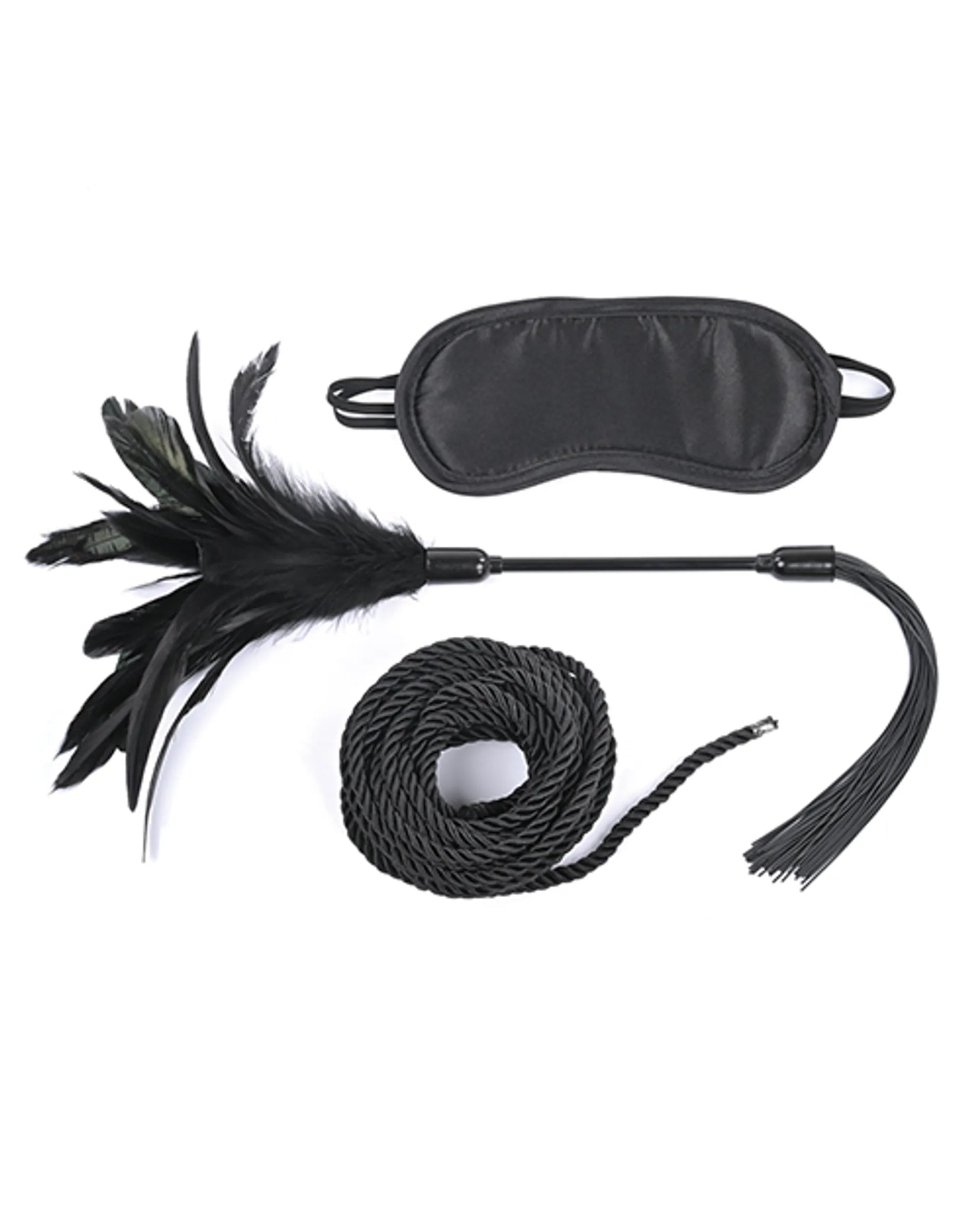 SEX & MISCHIEF SHADOW TIE & TICKLE KIT