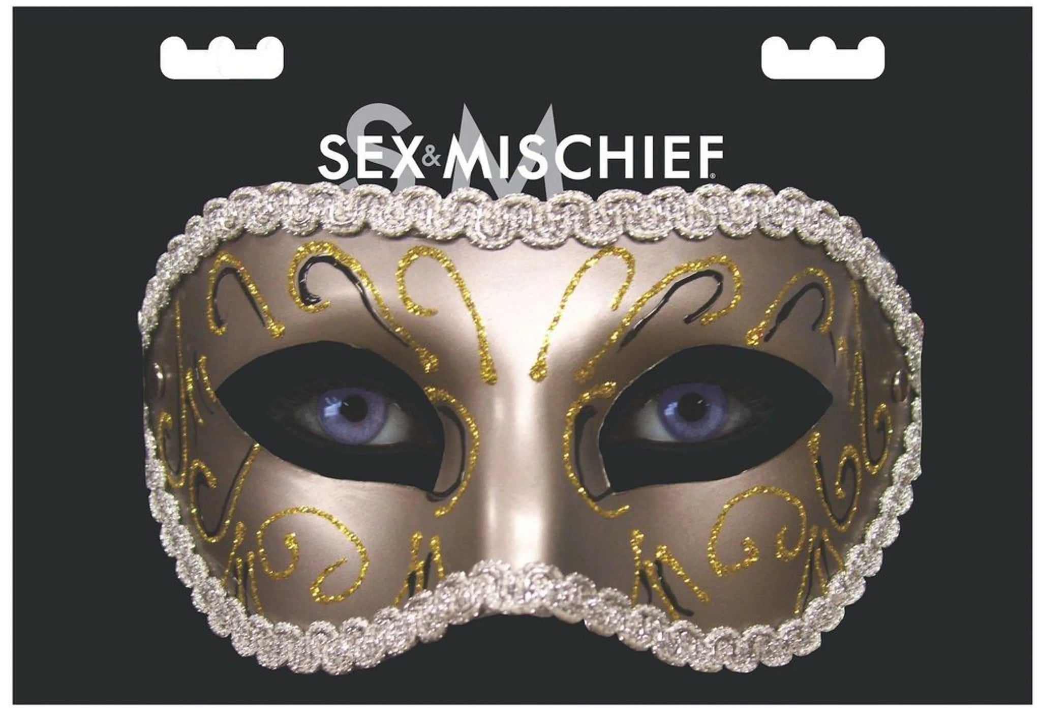 SEX & MISCHIEF MASQUERADE MASK