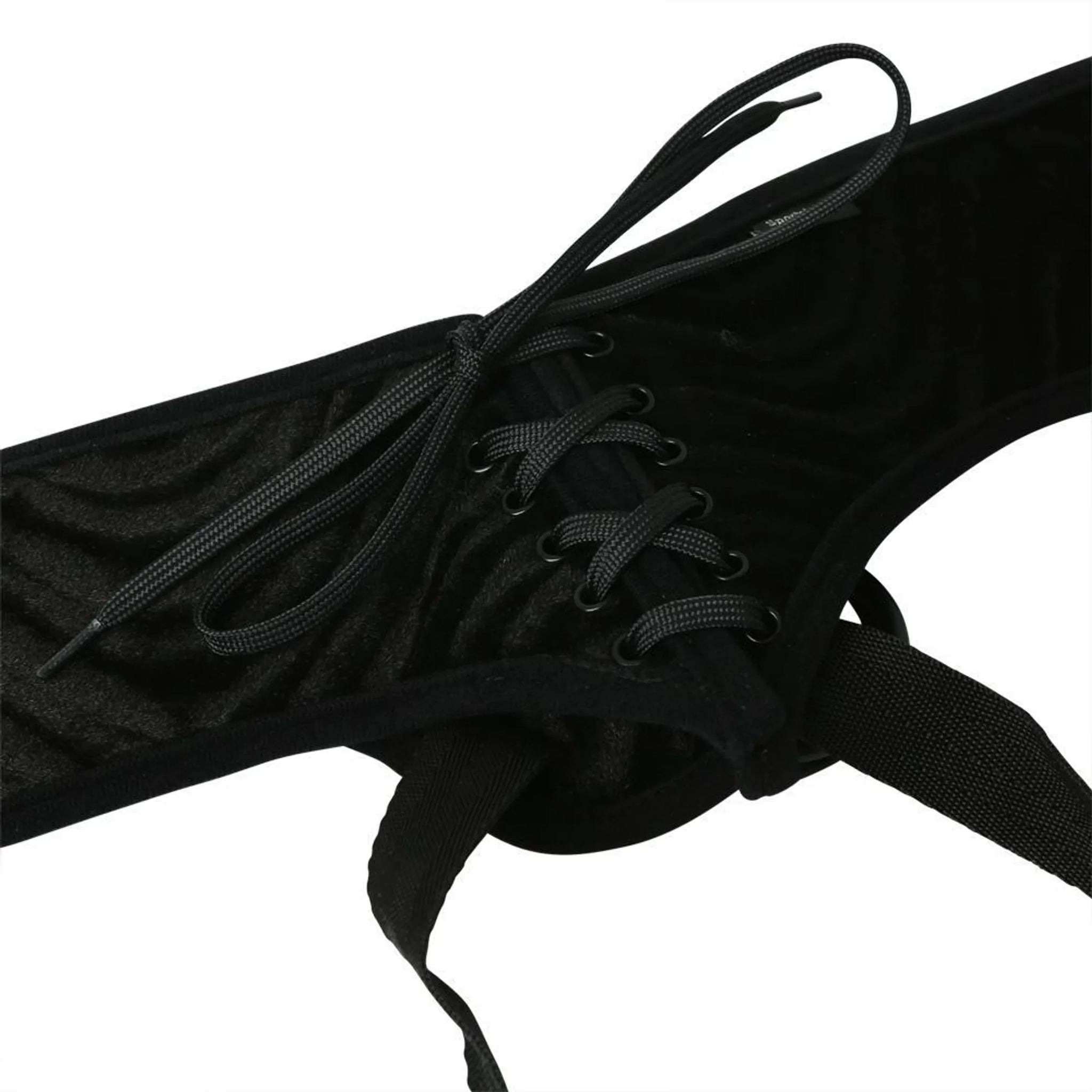 CORSETTE HARNESS BLACK VIBRATING