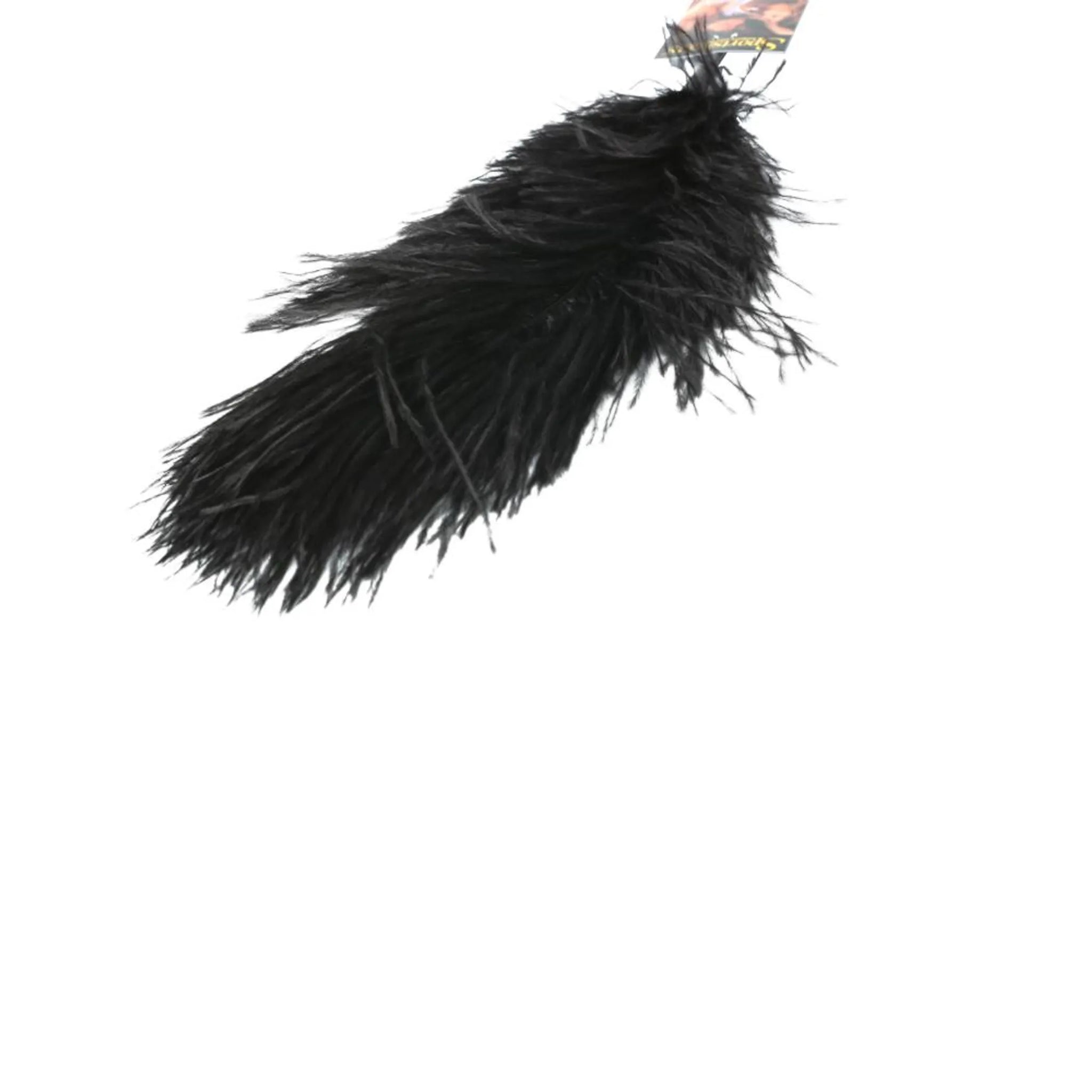 OSTRICH FEATHER BLACK