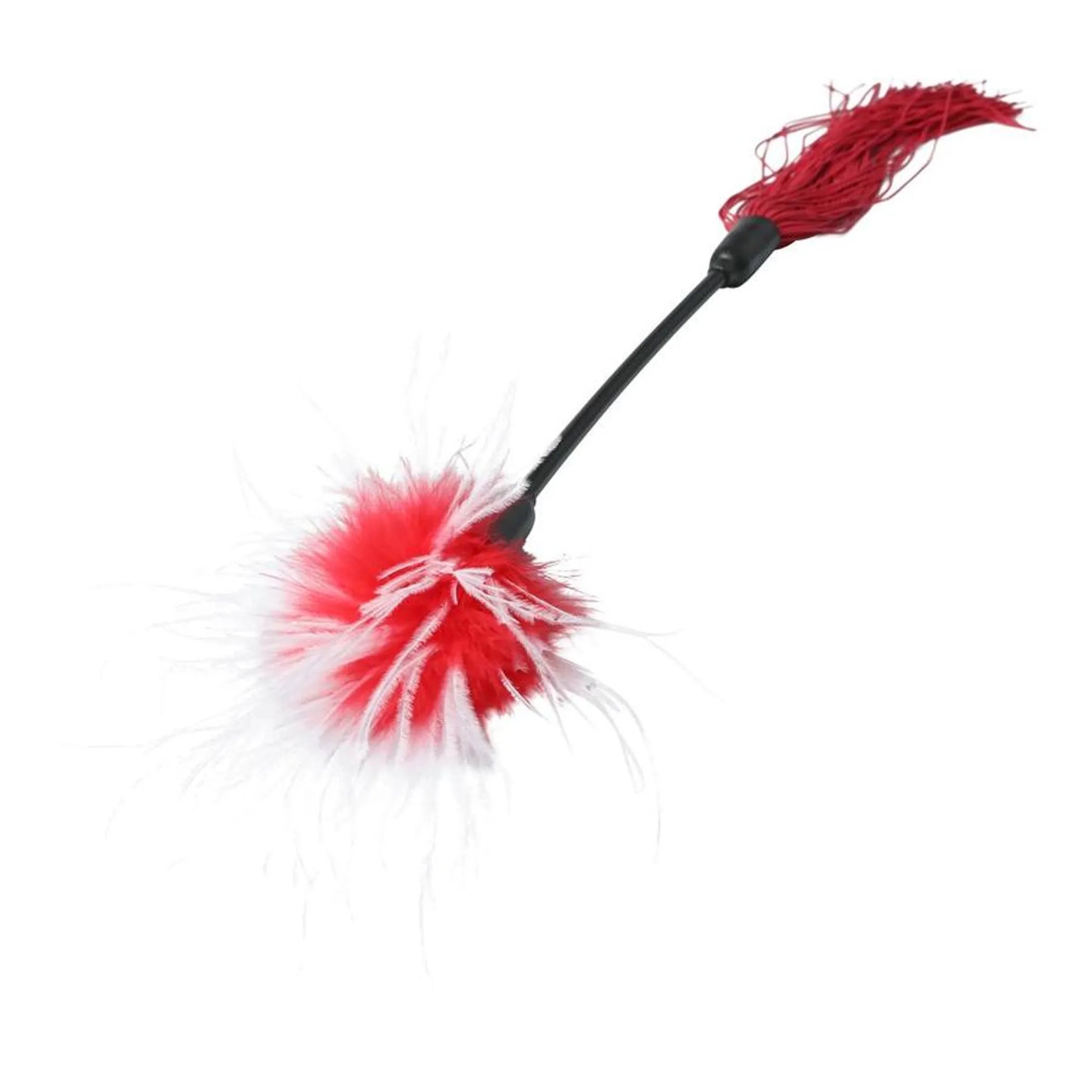 SEX & MISCHIEF WHIPPER TICKLER RED & WHITE