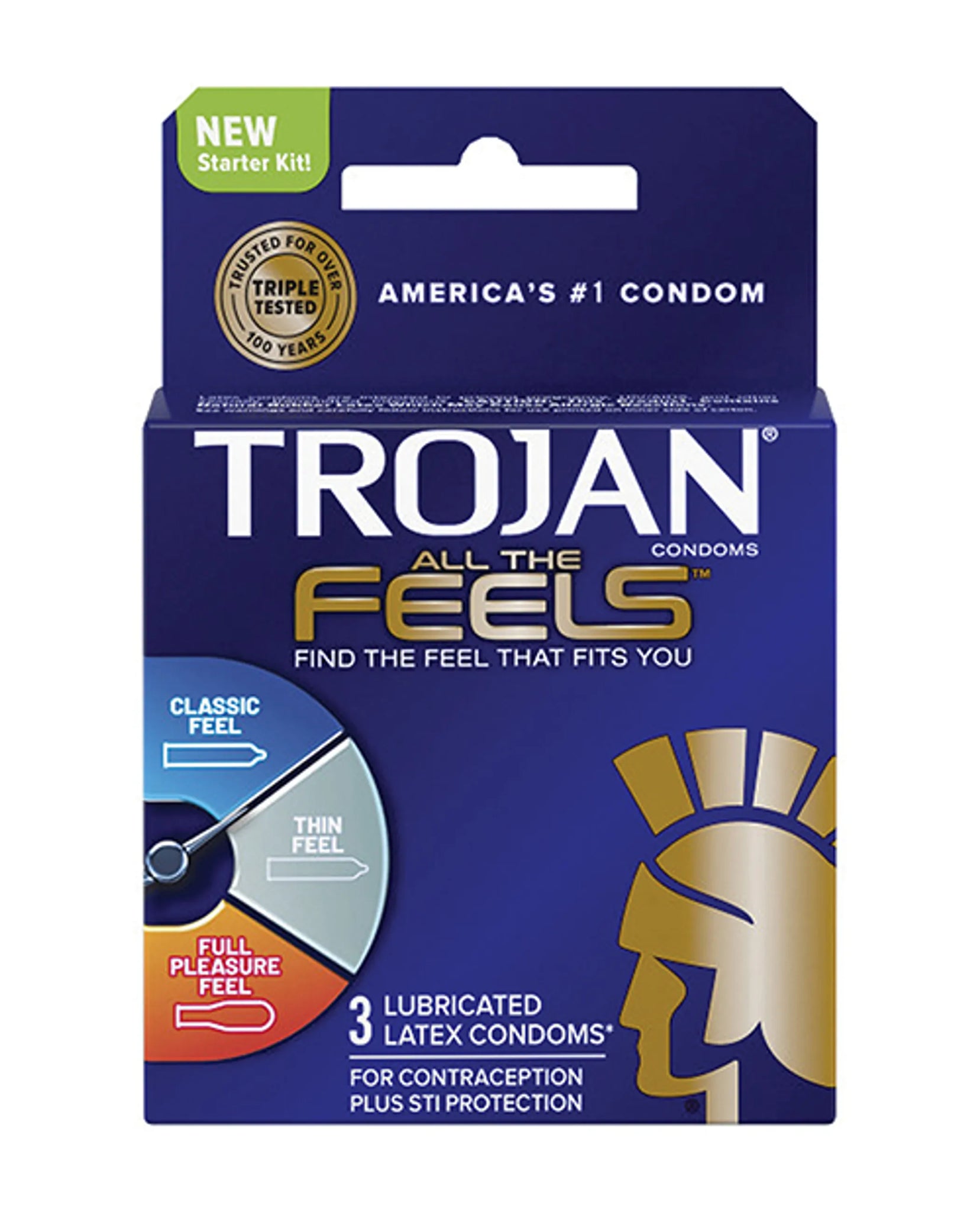 TROJAN ALL THE FEELS 3CT