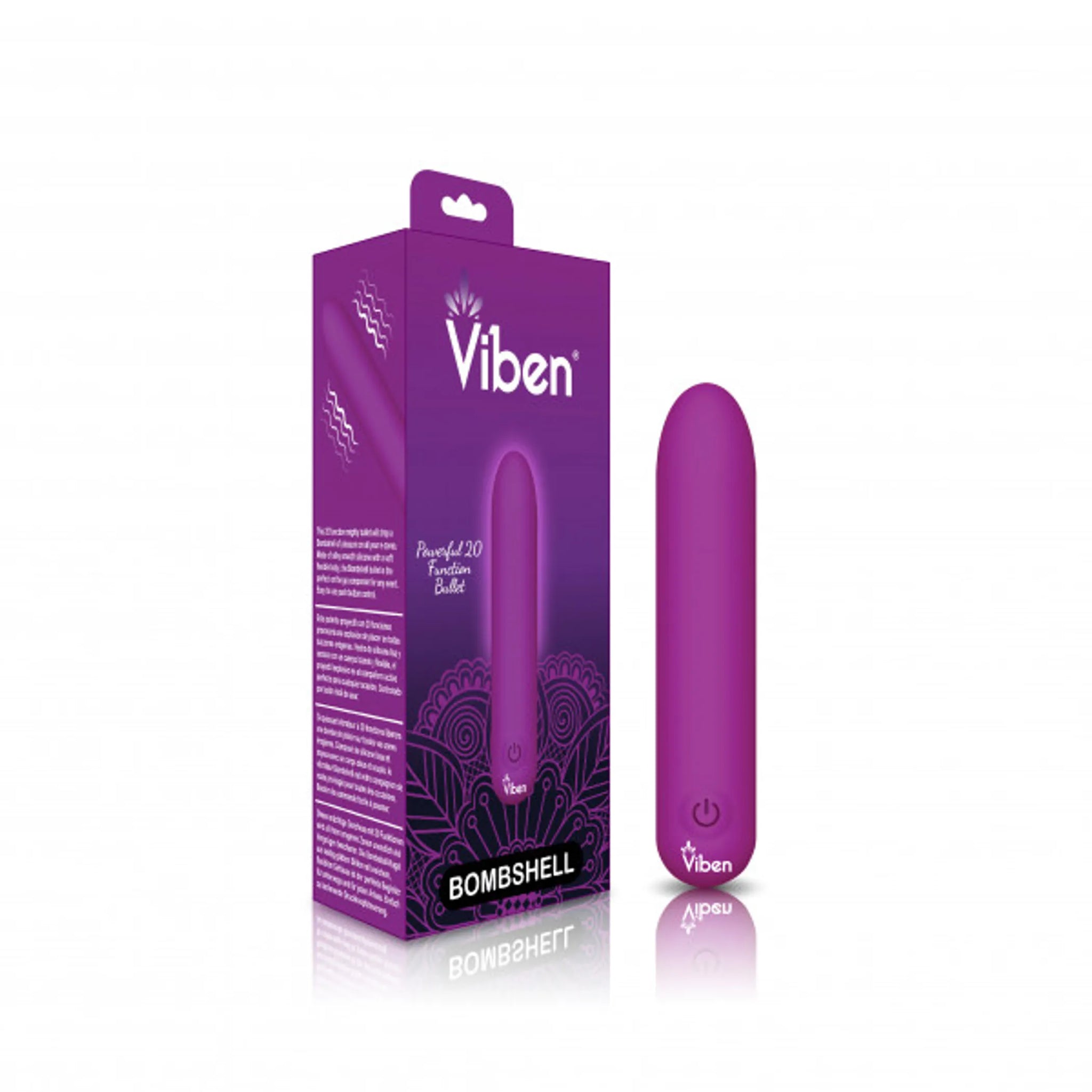 Mighty Bullet Vibrator - Berry