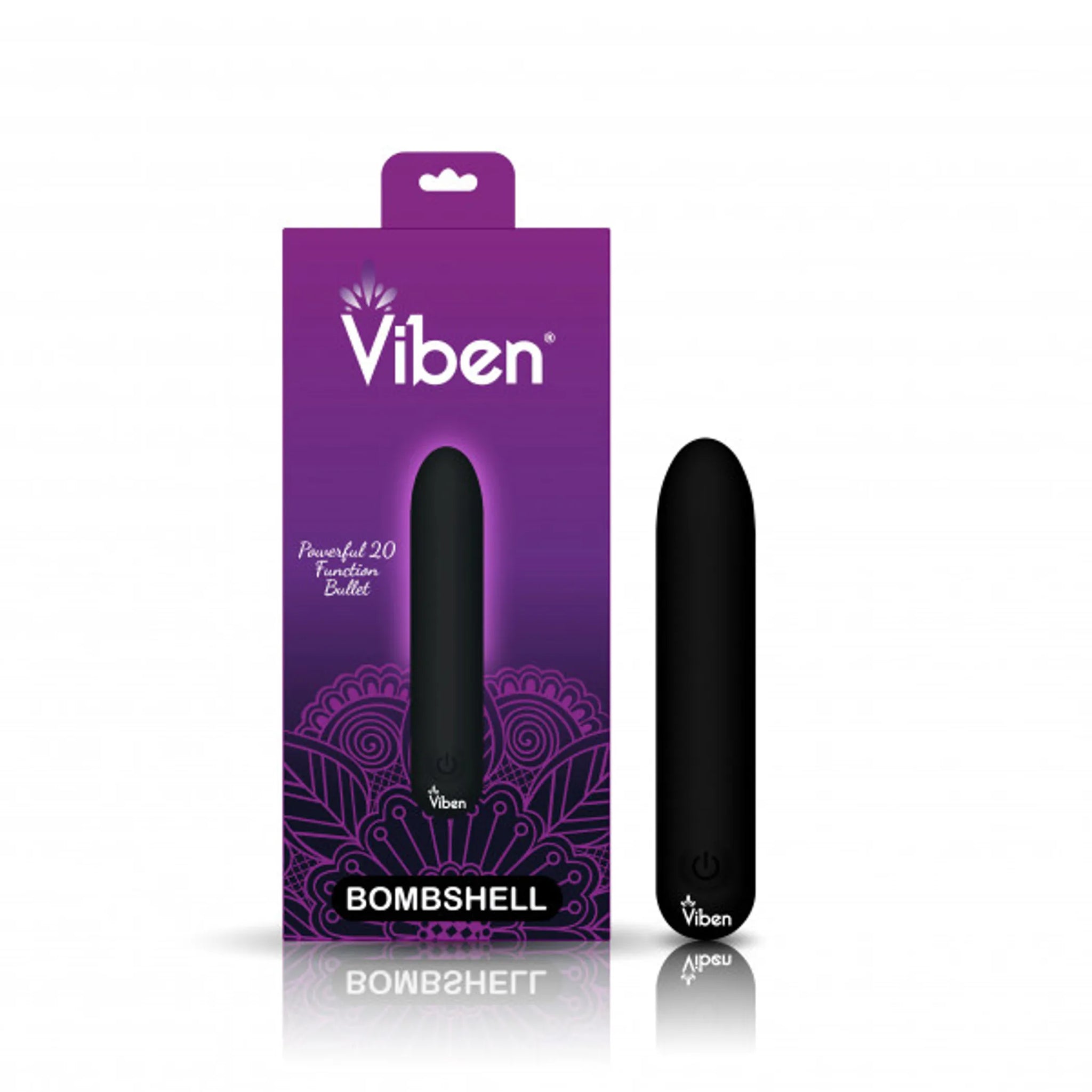 Mighty Bullet Vibrator - 20 Functions, USB Rechargeable, Waterproof