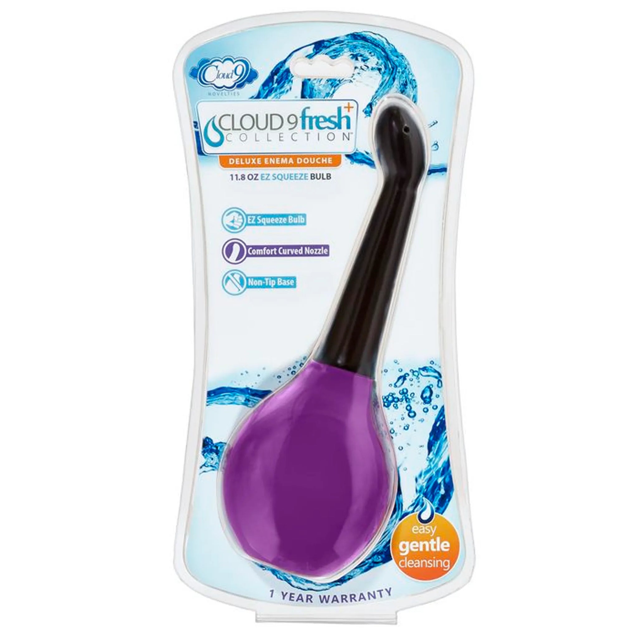 Deluxe Anal Enema with Soft Flexible Tip, 11.8 oz