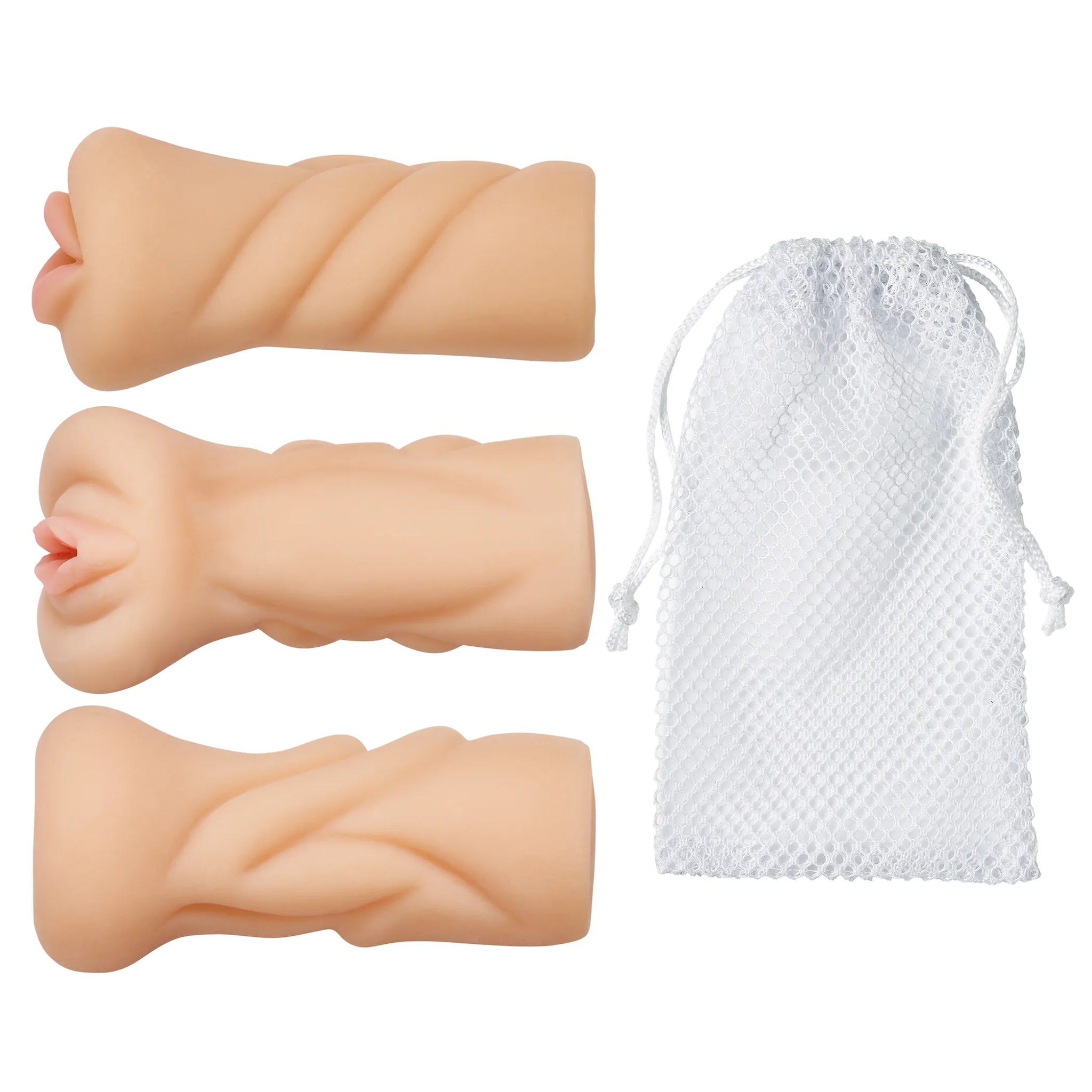 CLOUD 9 TRIO STROKER PXSSYASS MOUTH MASTURBATOR KIT