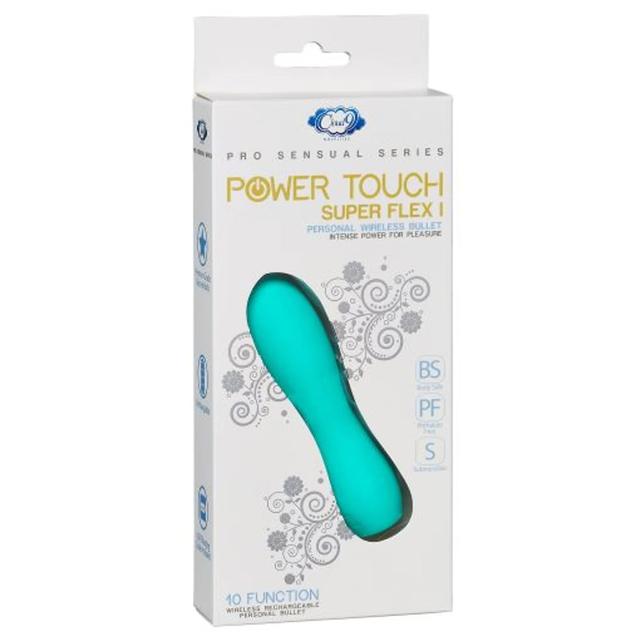 Super Flexible Rechargeable Vibrator with 10 Powerful Speeds