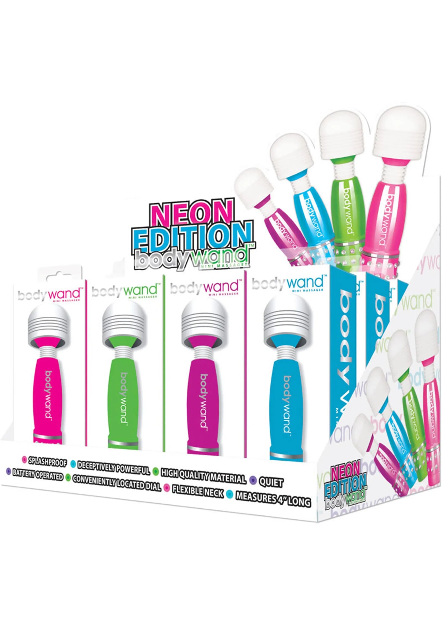 Mini Neon Body Massager - 4 Inches