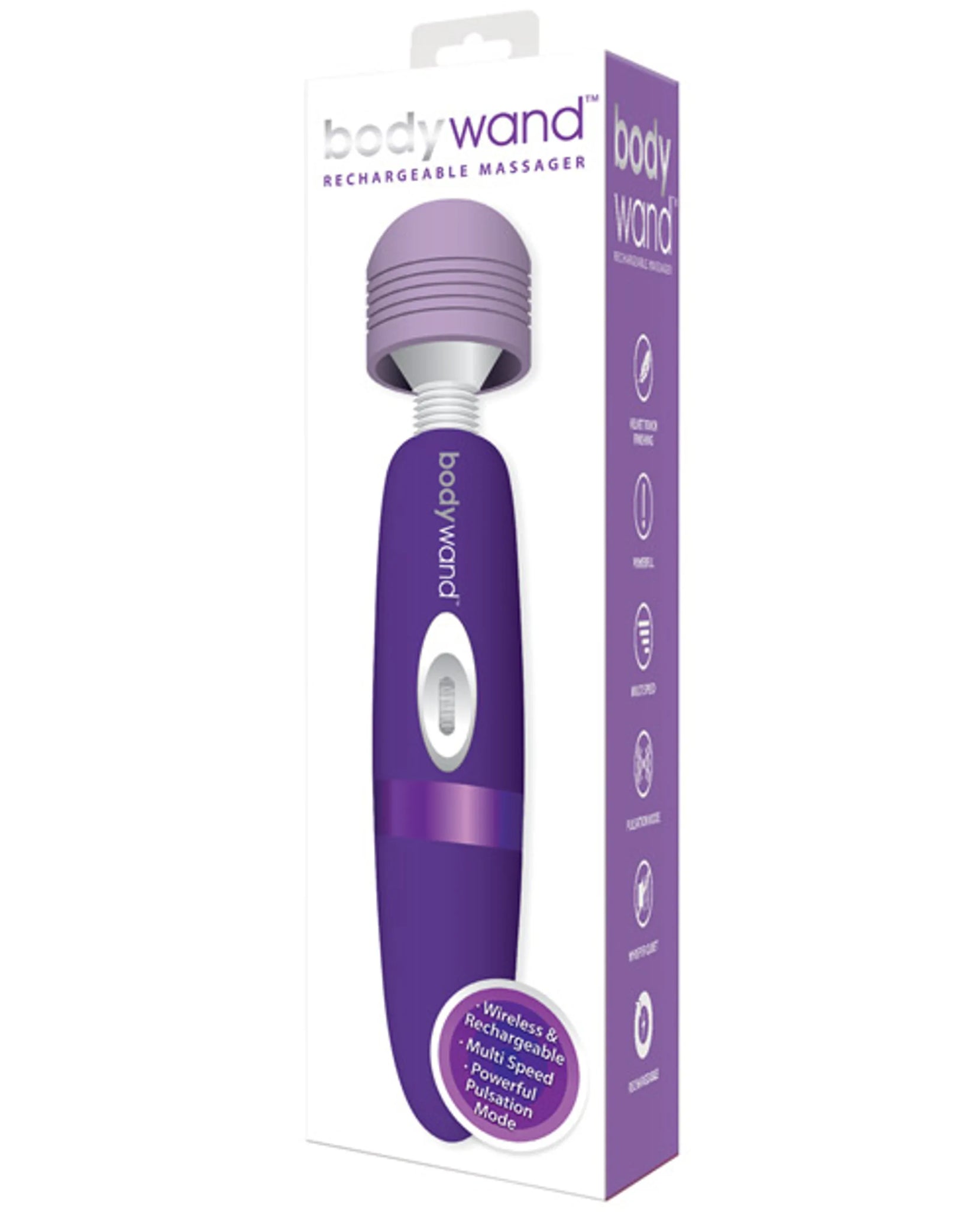 Rechargeable Body Massager with Pulsation Mode