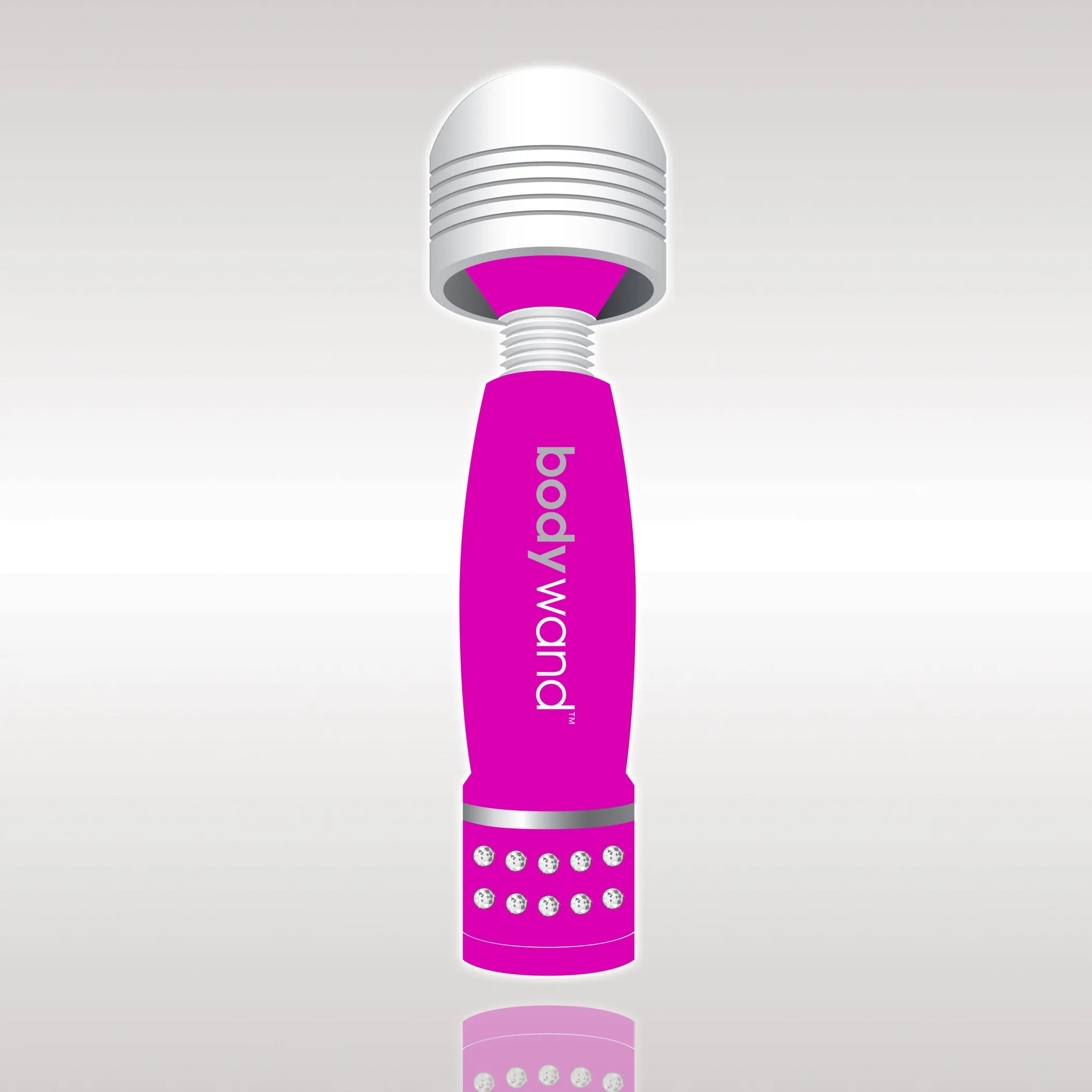 Mini Neon Purple Body Massager Wand