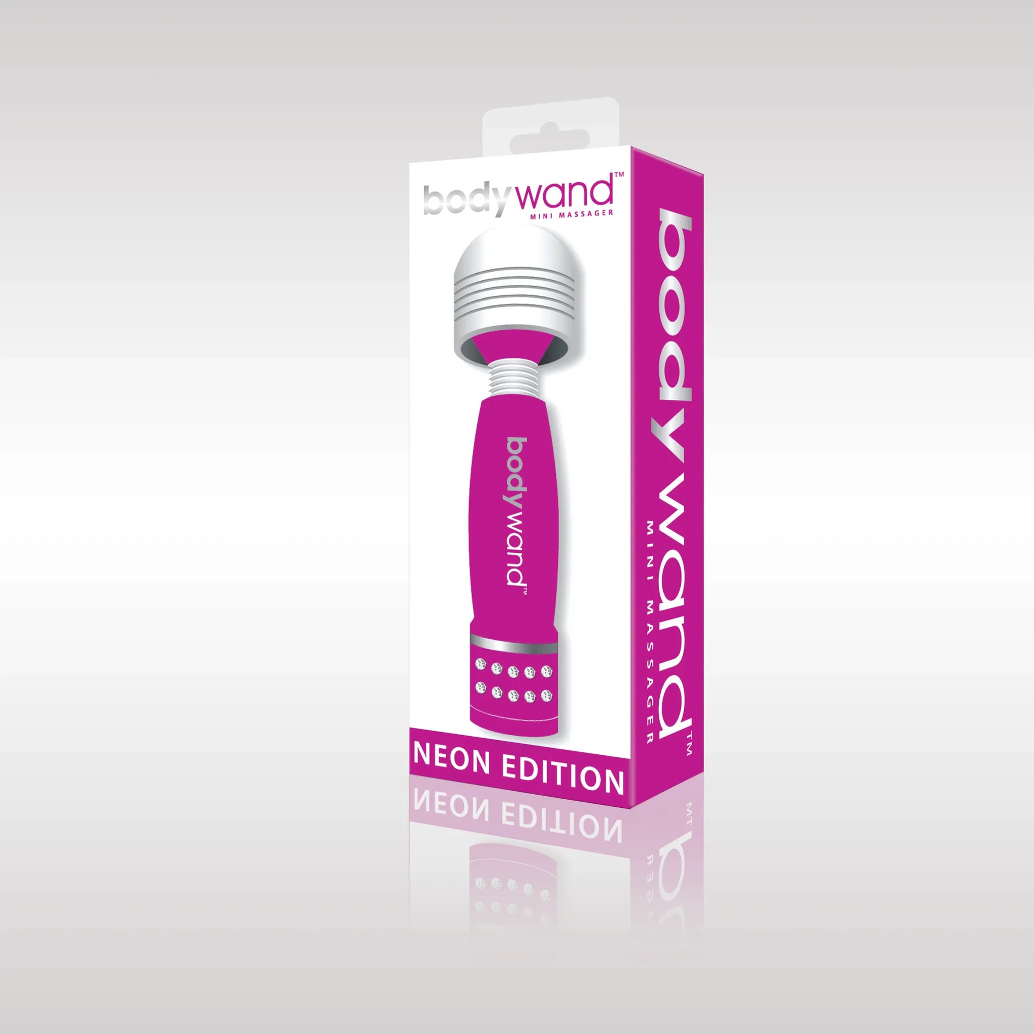 Mini Neon Purple Body Massager Wand