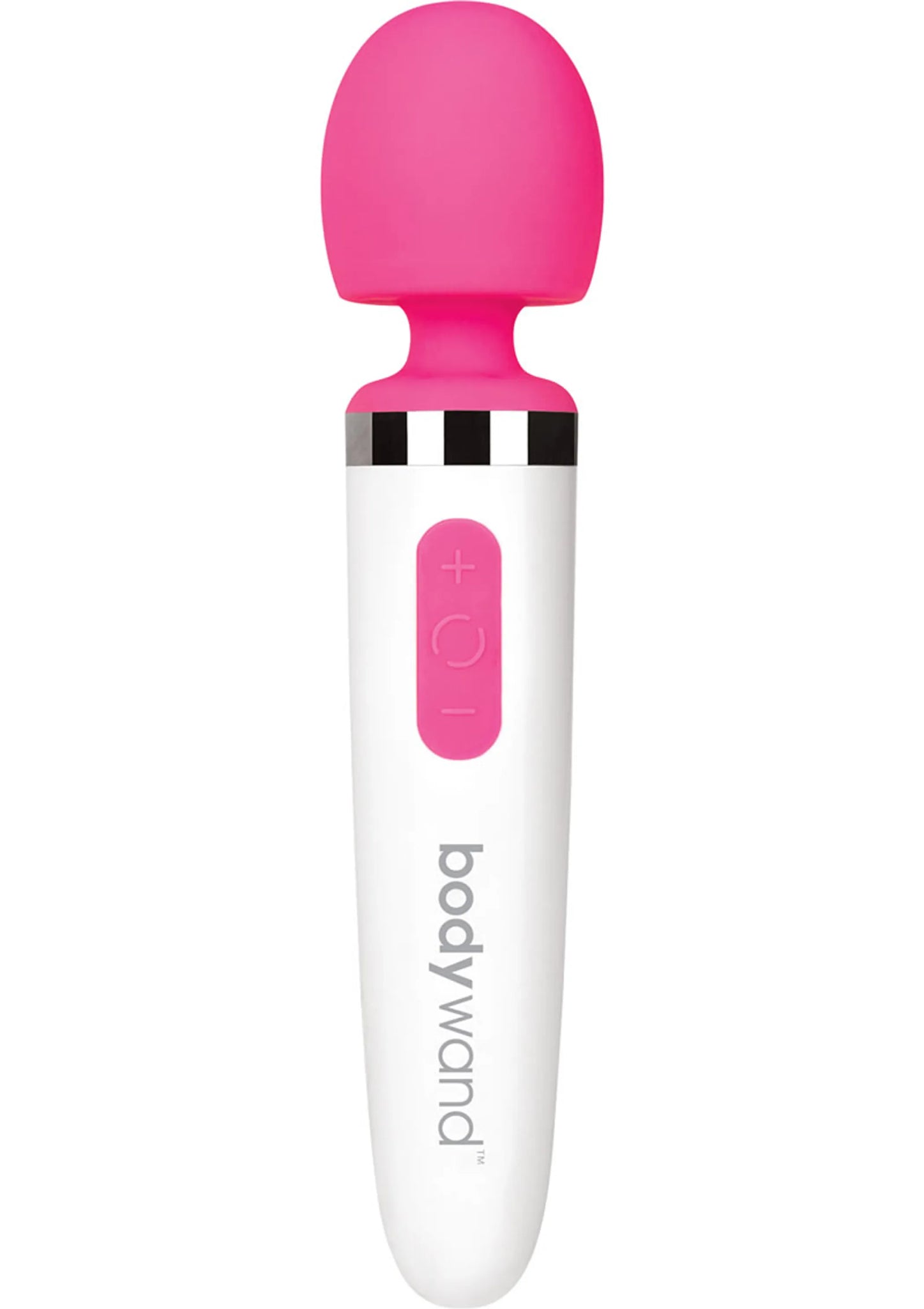Mini USB Rechargeable Magic Wand Vibrator in Pink