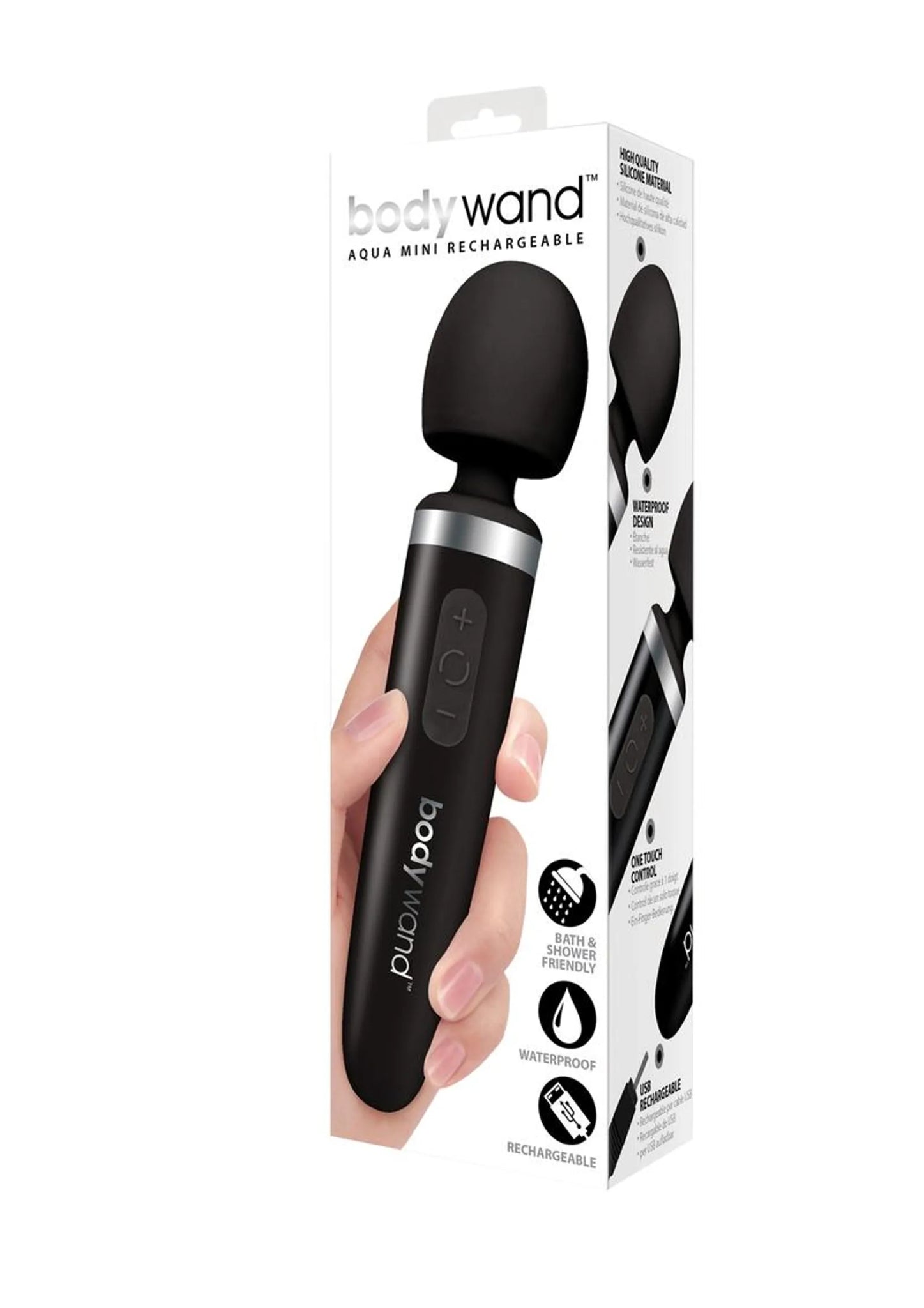 USB Rechargeable Waterproof Body Massager Wand