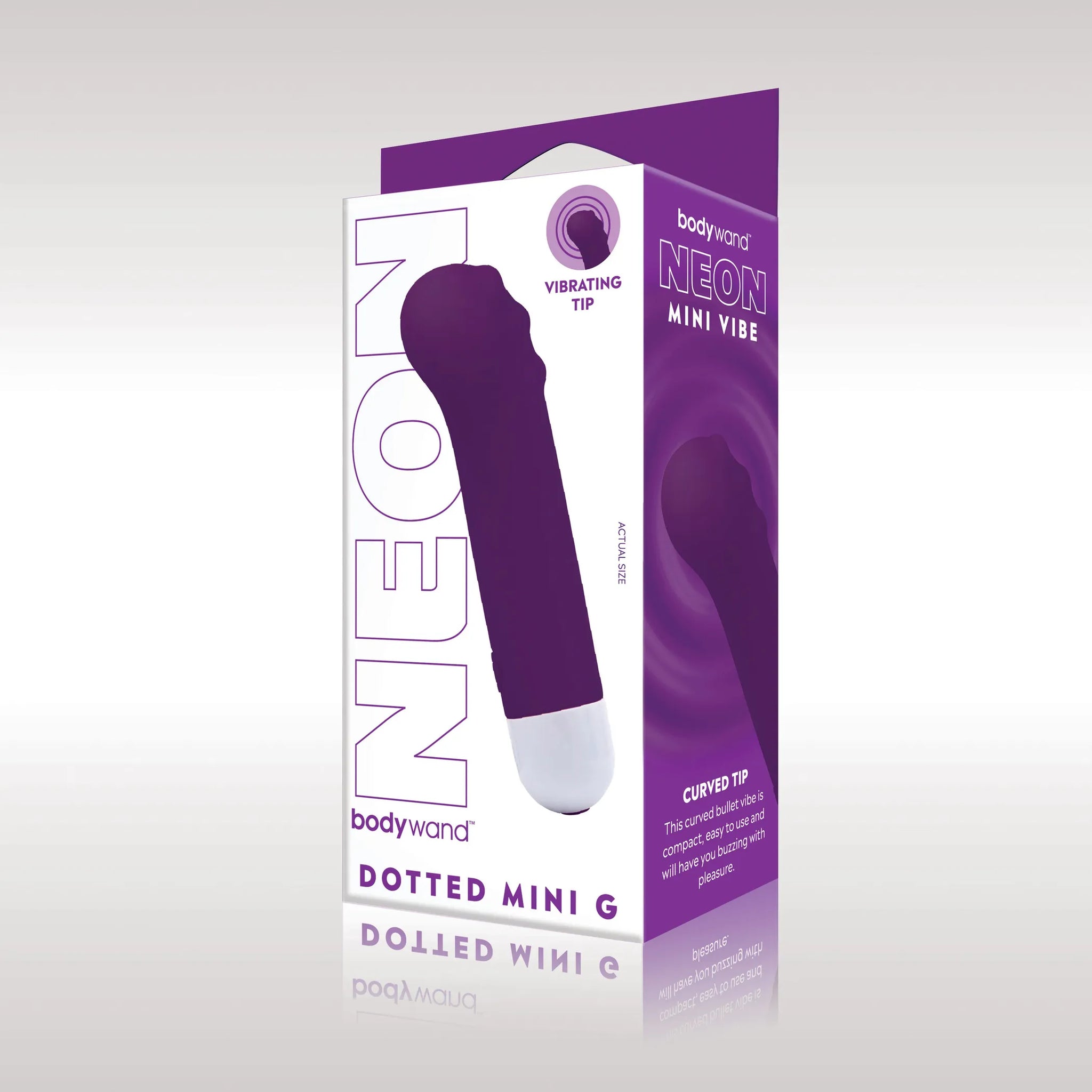 Mini G Vibrator in Neon Purple