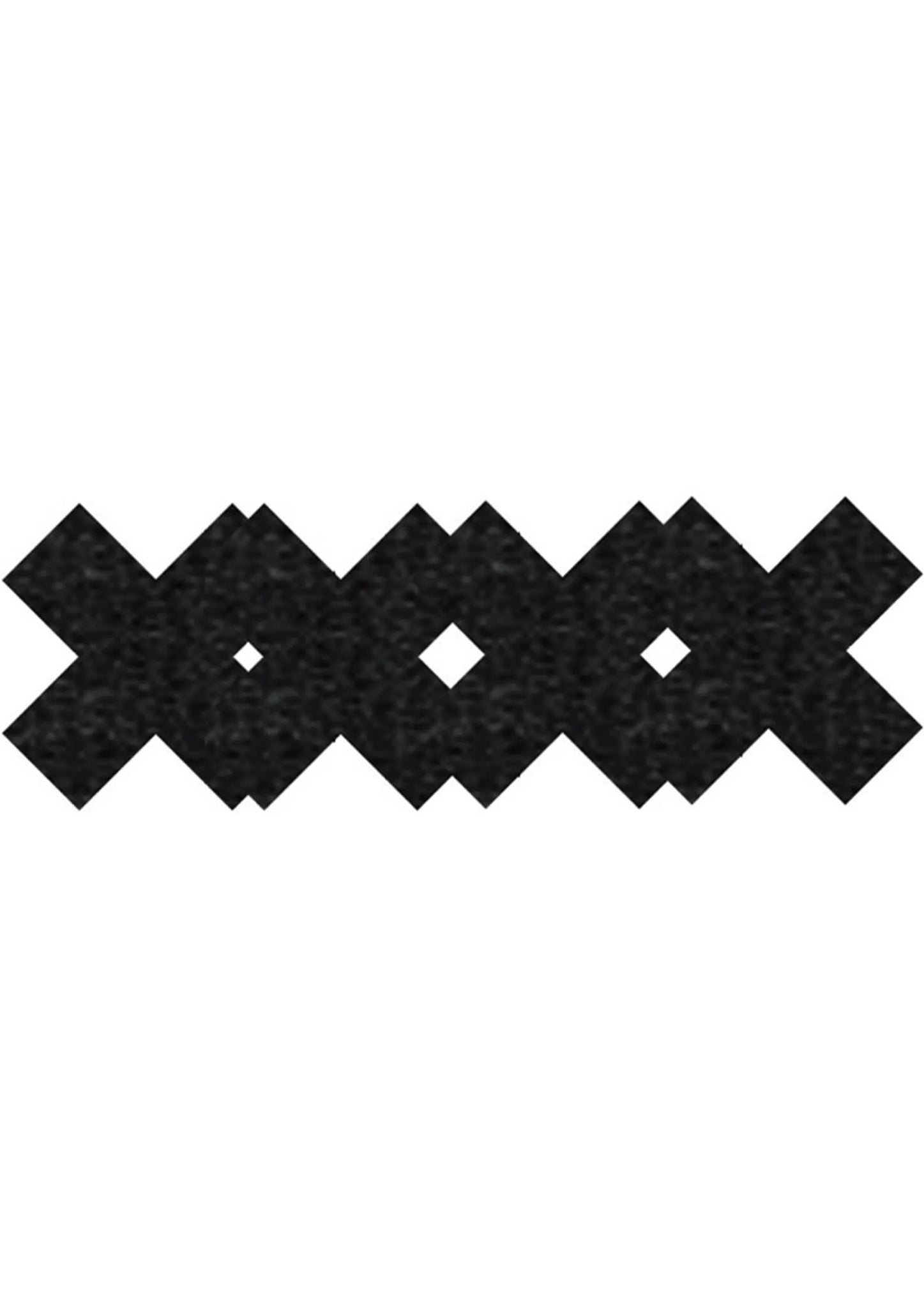 PASTIES CLASSIC BLACK X