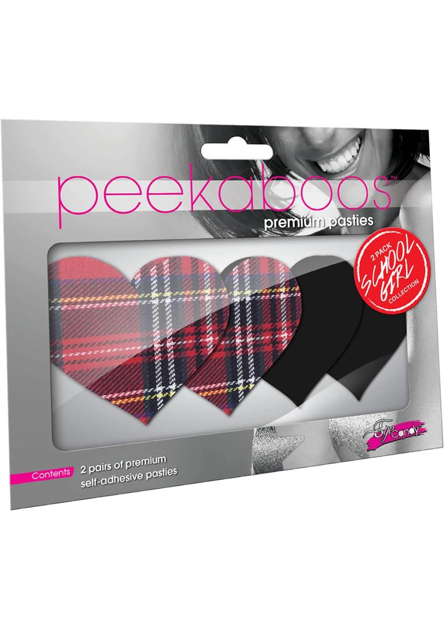 PASTIES SCHOOL GIRL HEARTS