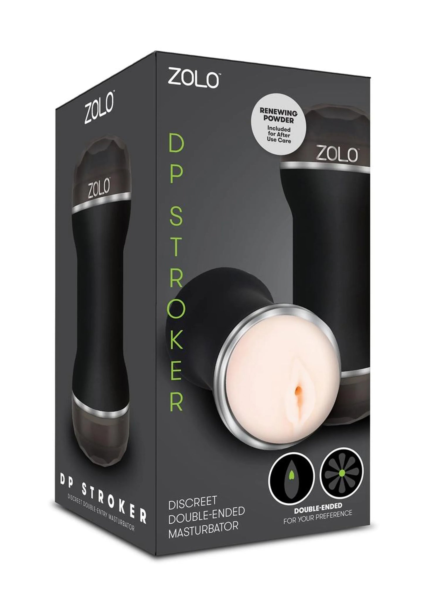 ZOLO DP STROKER DOUBLE ENTRY MASTURBATOR