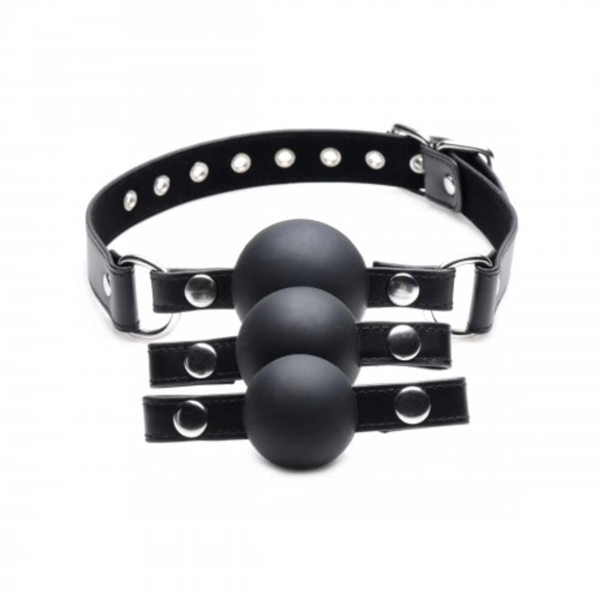 STRICT INTERCHANGEABLE SILICONE BALL GAG SET