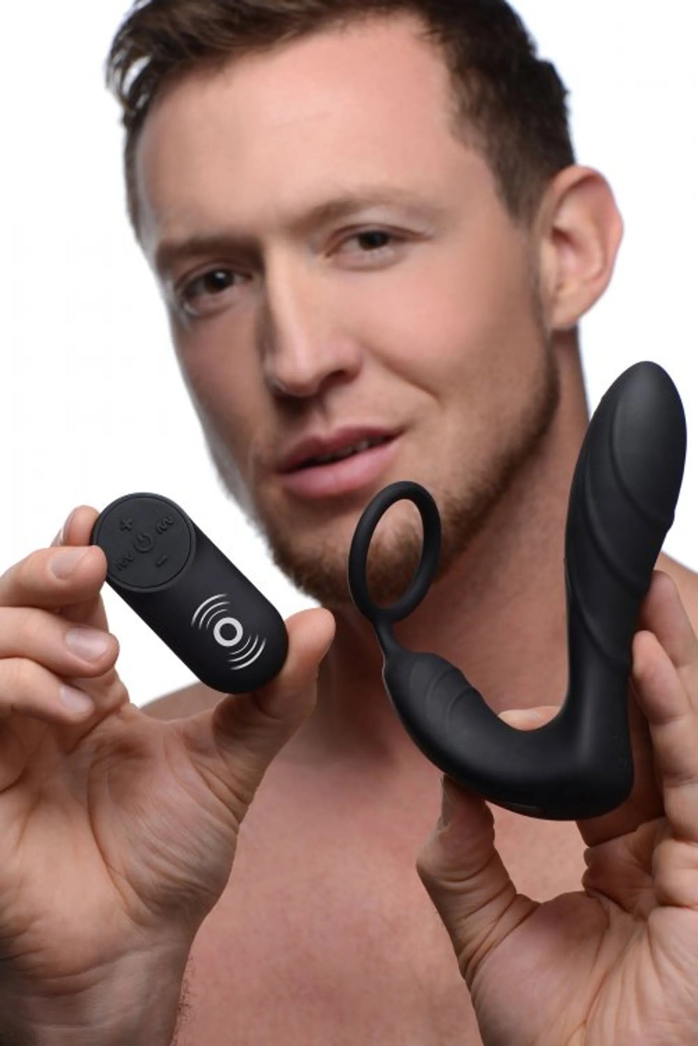 UNDER CONTROL PROSTATE VIBE & BALL STRAP