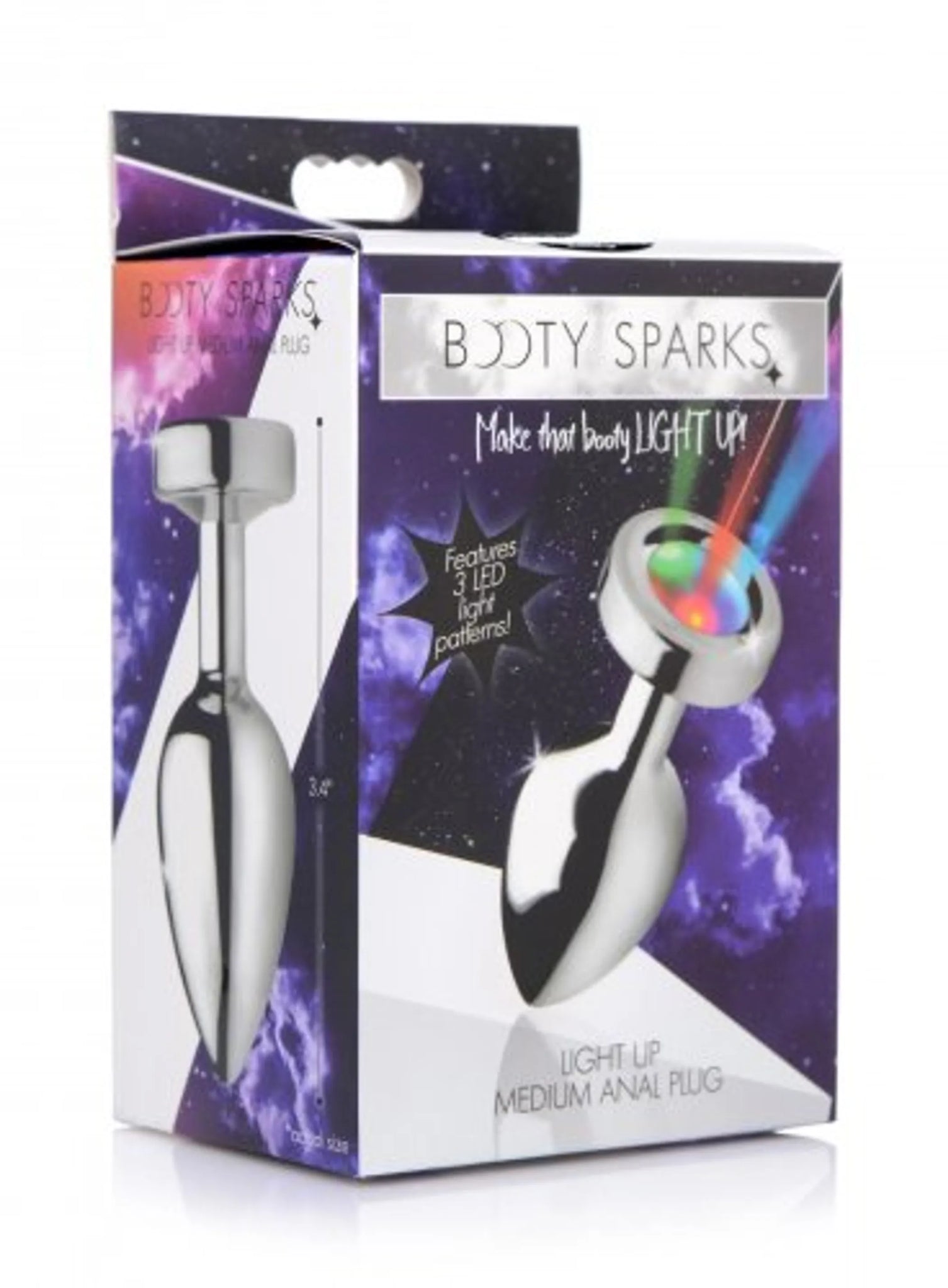 BOOTY SPARKS LIGHT UP MEDIUM ANAL PLUG