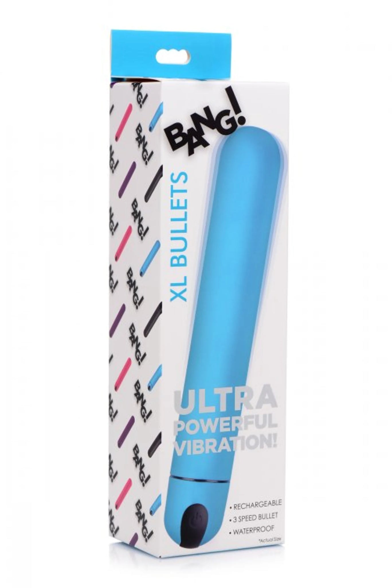 Vibrating Bullet - Extra Large, Rechargeable, Waterproof