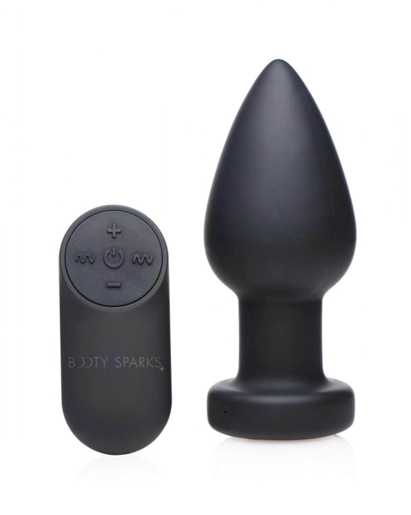 BOOTY SPARKS SILICONE LED PLUG VIBRATING LARGE
