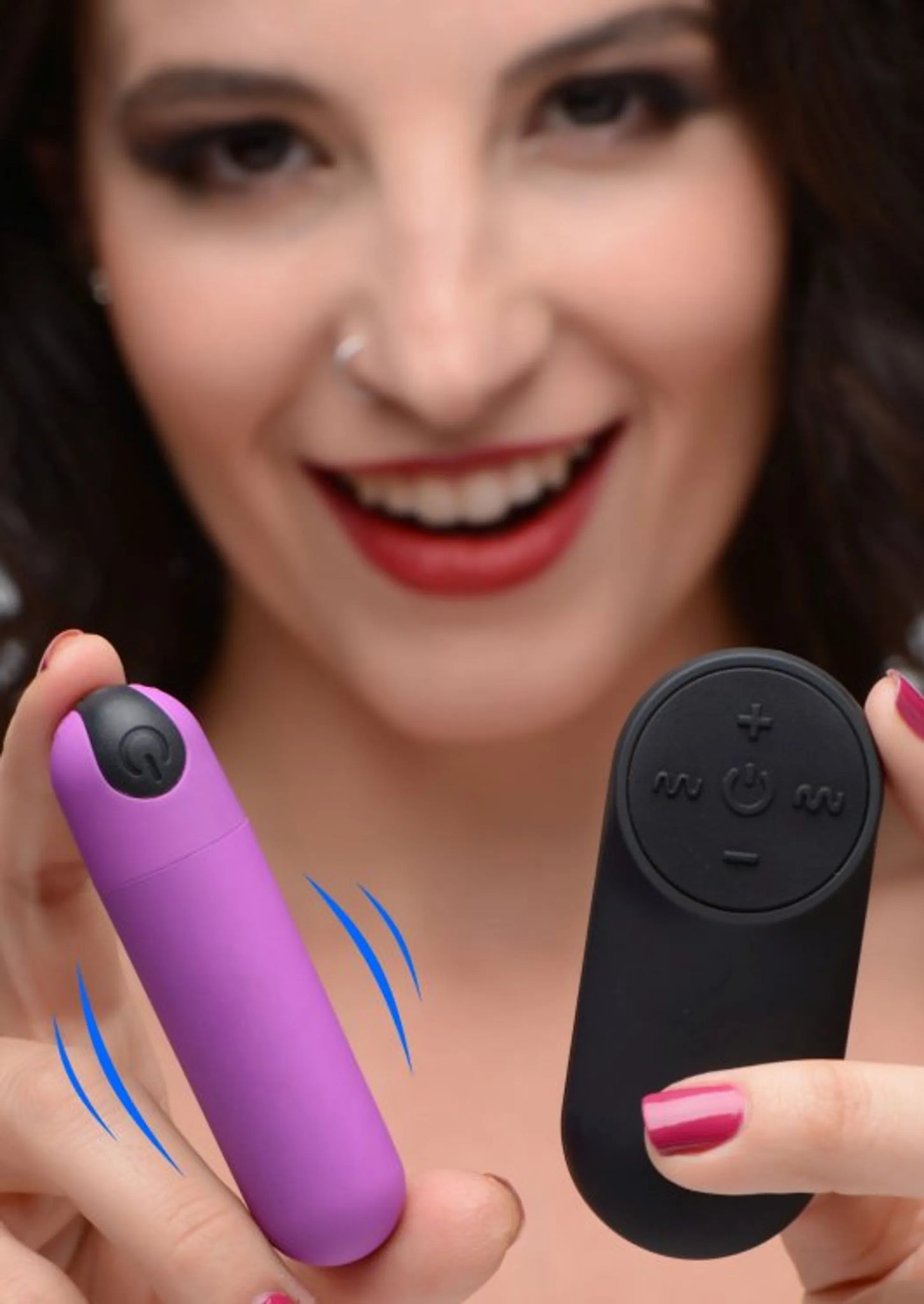 BANG! VIBRATING BULLET W/ REMOTE CONTROL PURPLE