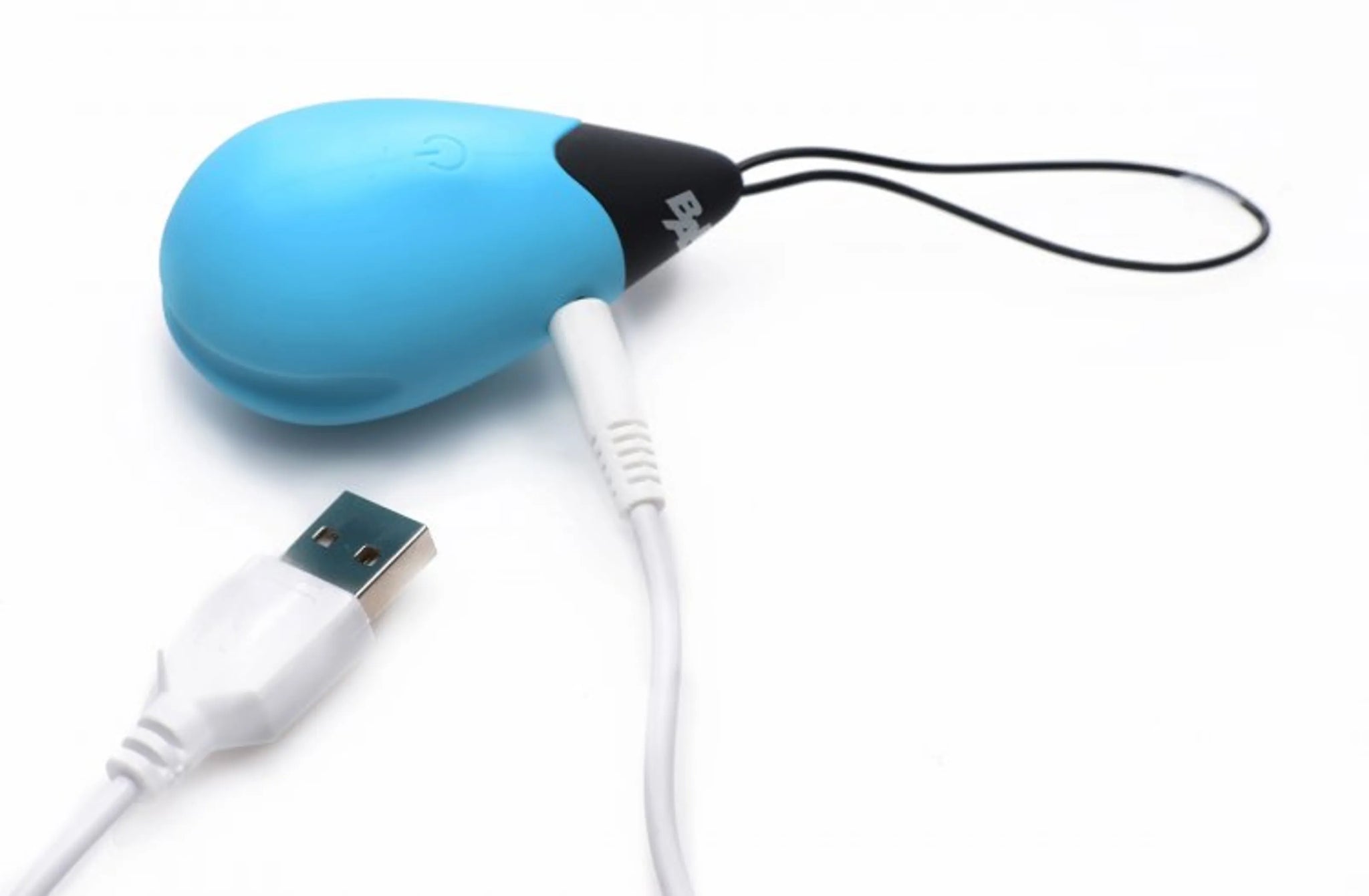 10X Vibrating Silicone Egg with Remote - Blue