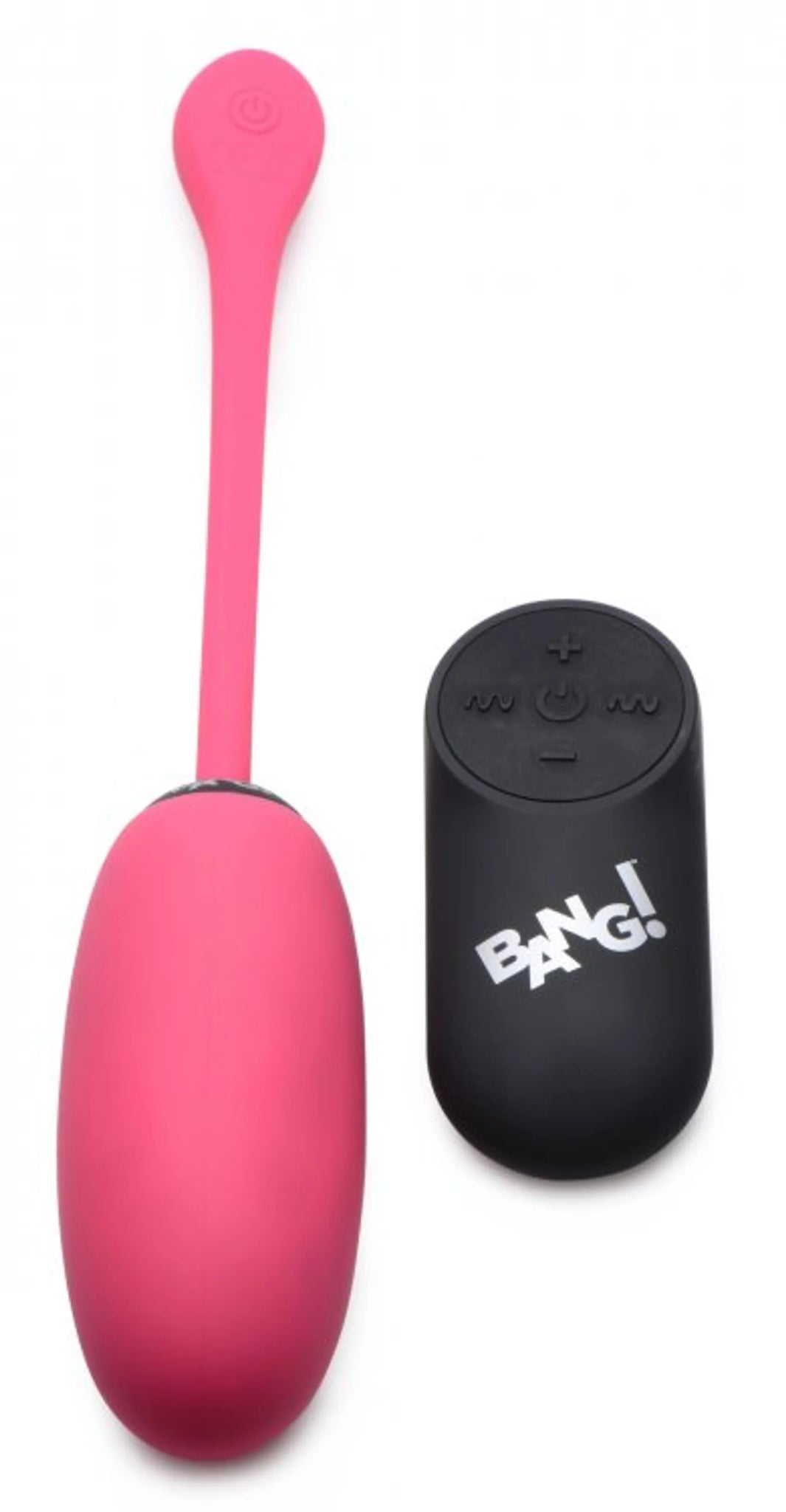 Plush Egg Vibrator with Remote Control, 3.3" Insertable Length