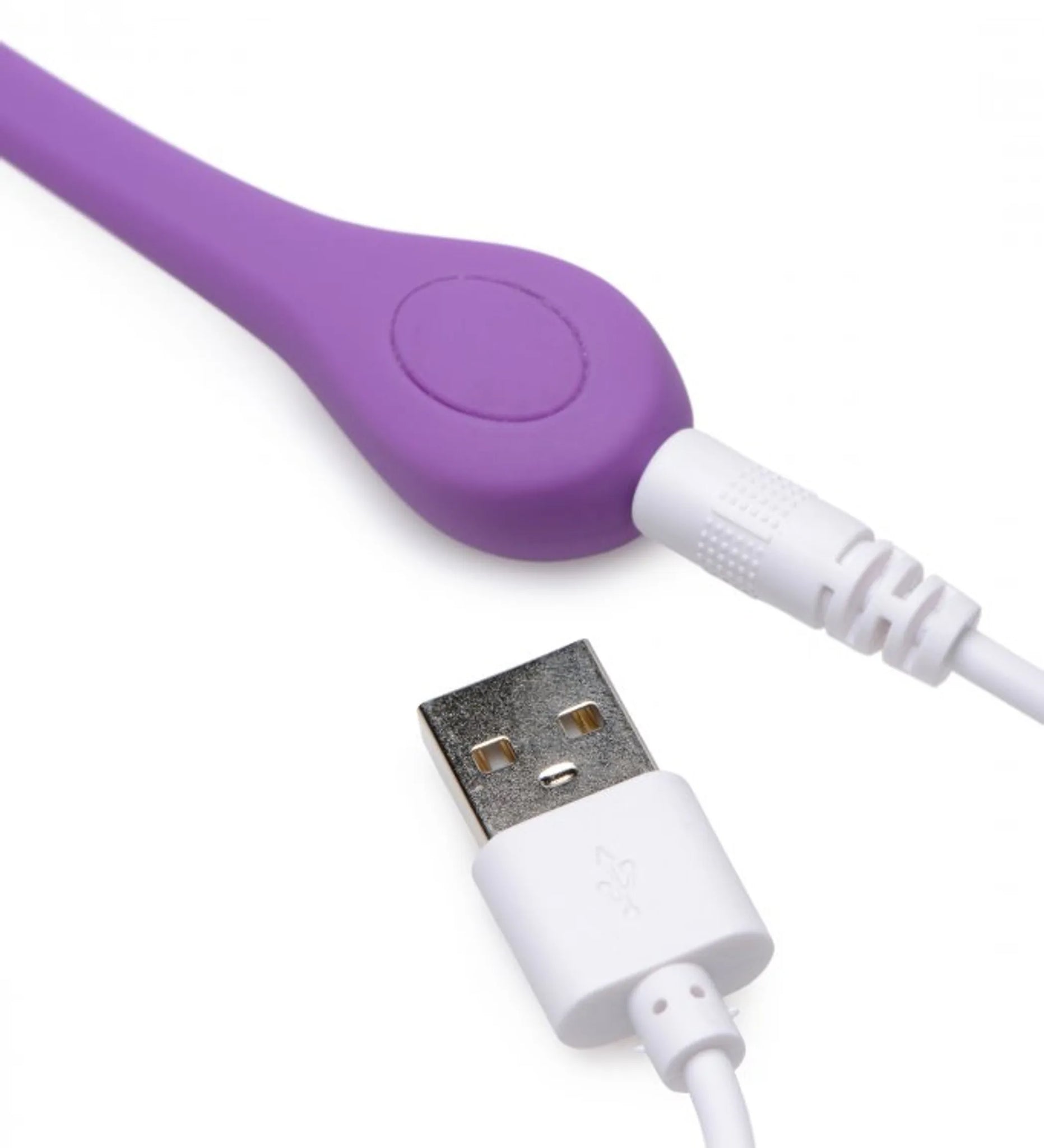 Plush Egg Vibrator with Remote Control, Purple