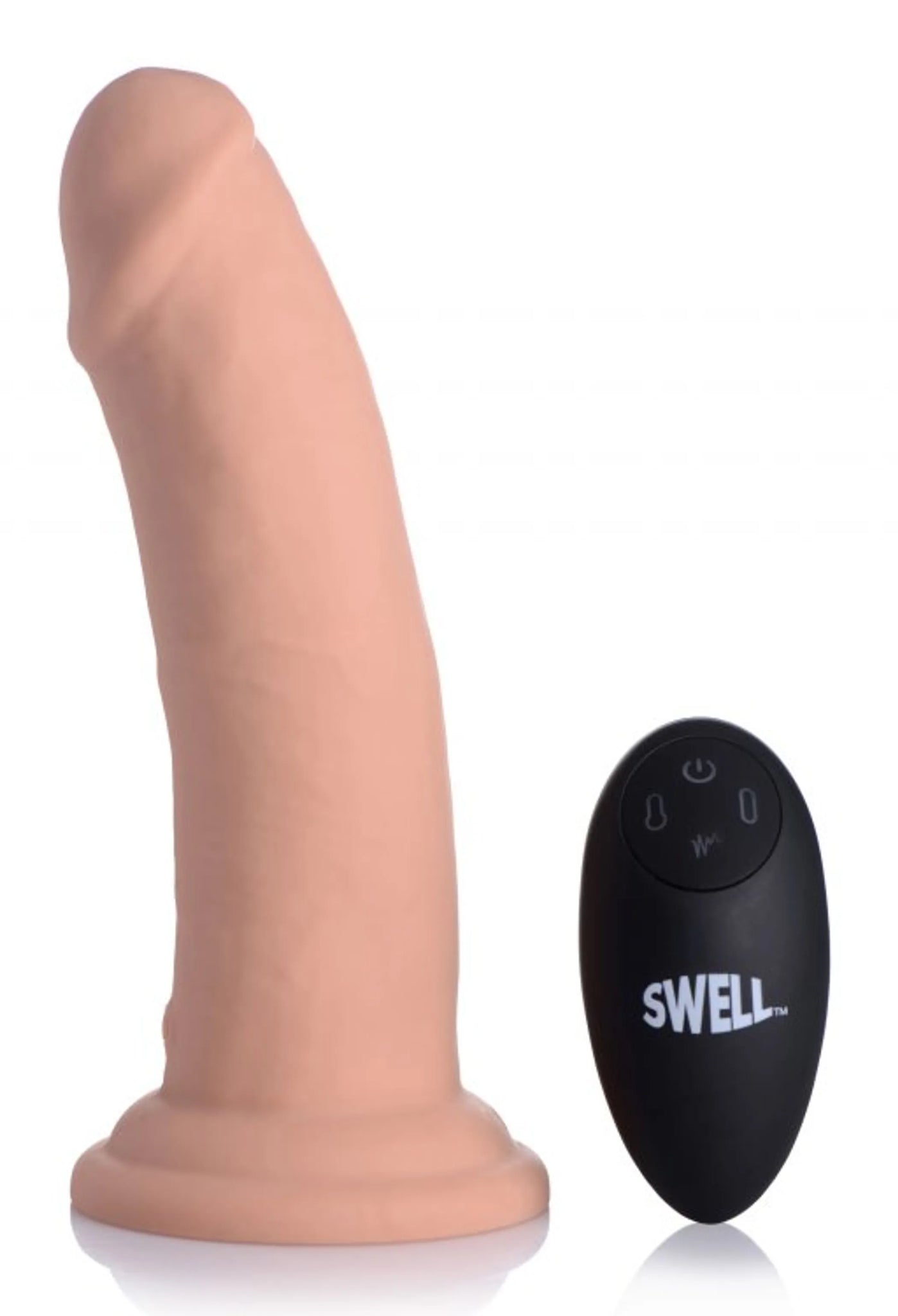 Swell 7X Inflatable Vibrating Dildo - 7 Inches
